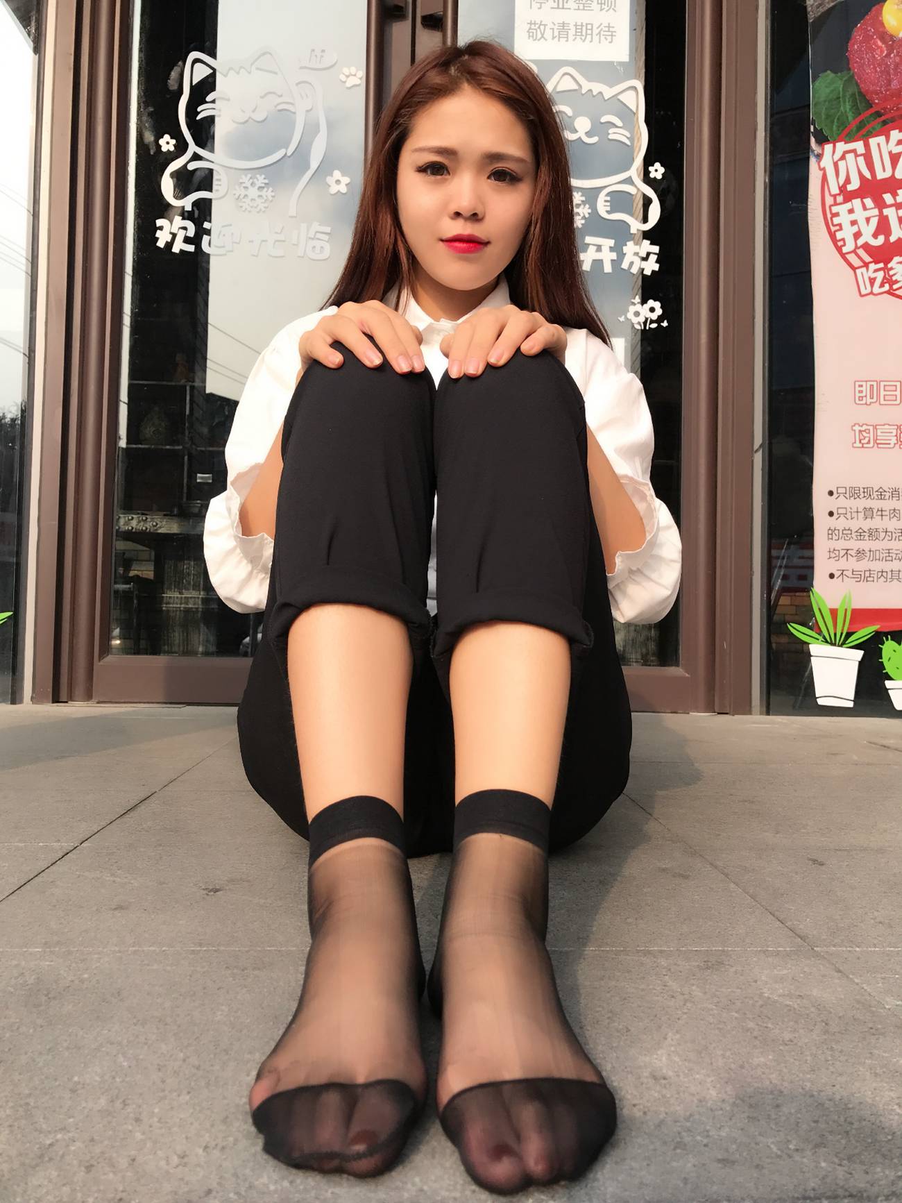 图片[151]-学妹校园寝室短丝系列028期 马欢[190P] – 速更版-美库