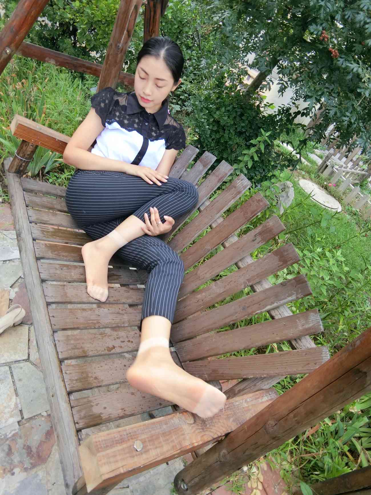 图片[154]-学妹校园寝室短丝系列028期 马欢[190P] – 速更版-美库