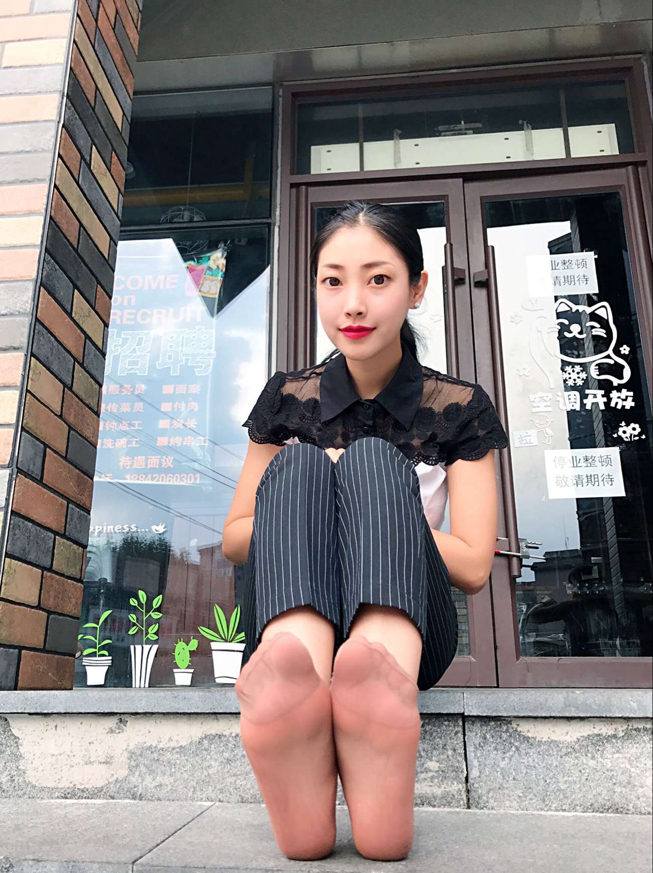 图片[159]-学妹校园寝室短丝系列028期 马欢[190P] – 速更版-美库