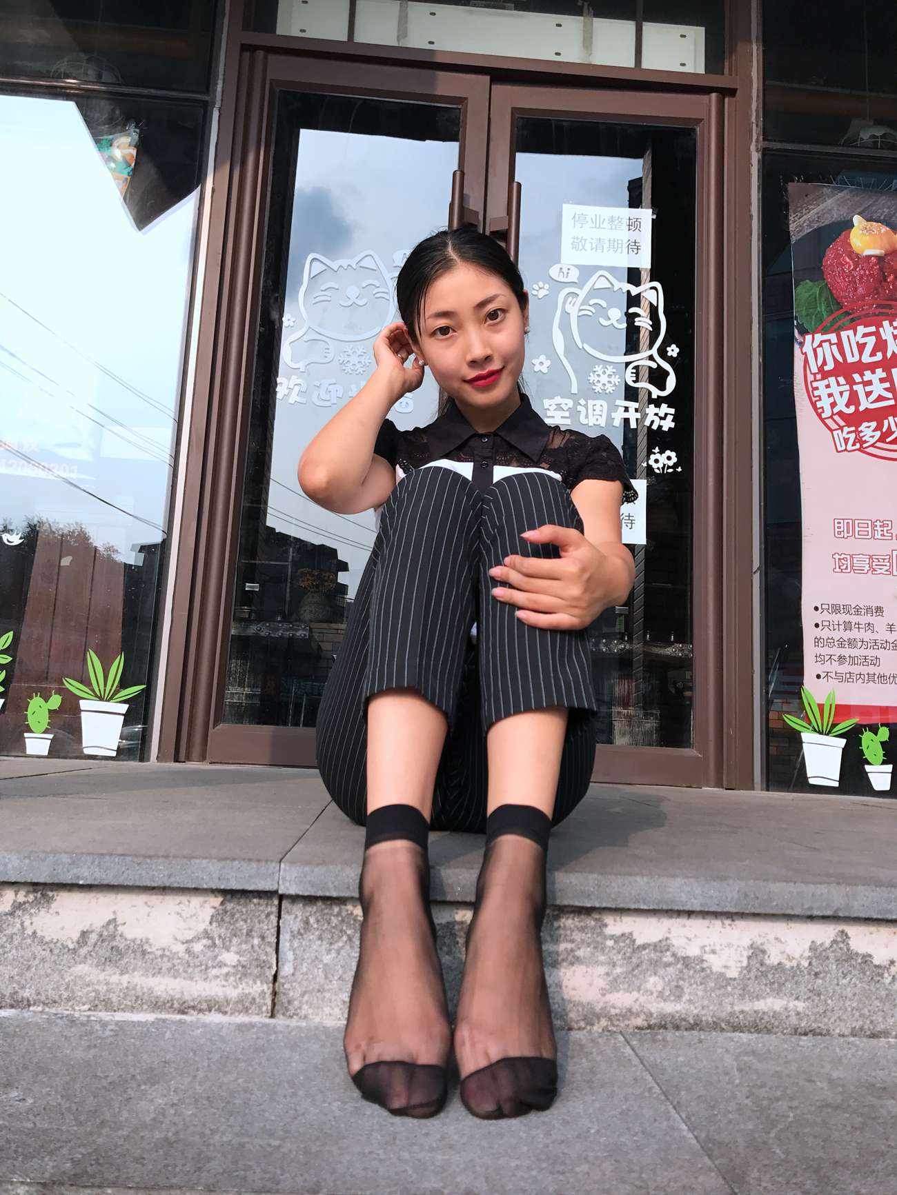 图片[163]-学妹校园寝室短丝系列028期 马欢[190P] – 速更版-美库