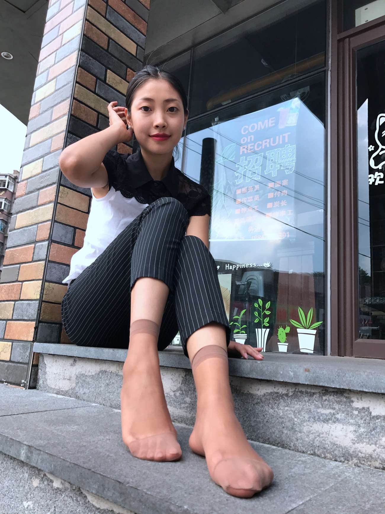 图片[164]-学妹校园寝室短丝系列028期 马欢[190P] – 速更版-美库