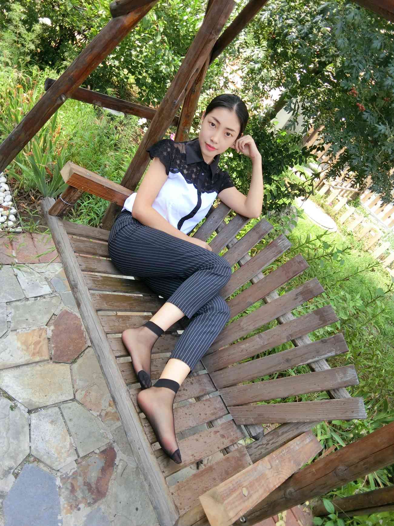 图片[170]-学妹校园寝室短丝系列028期 马欢[190P] – 速更版-美库