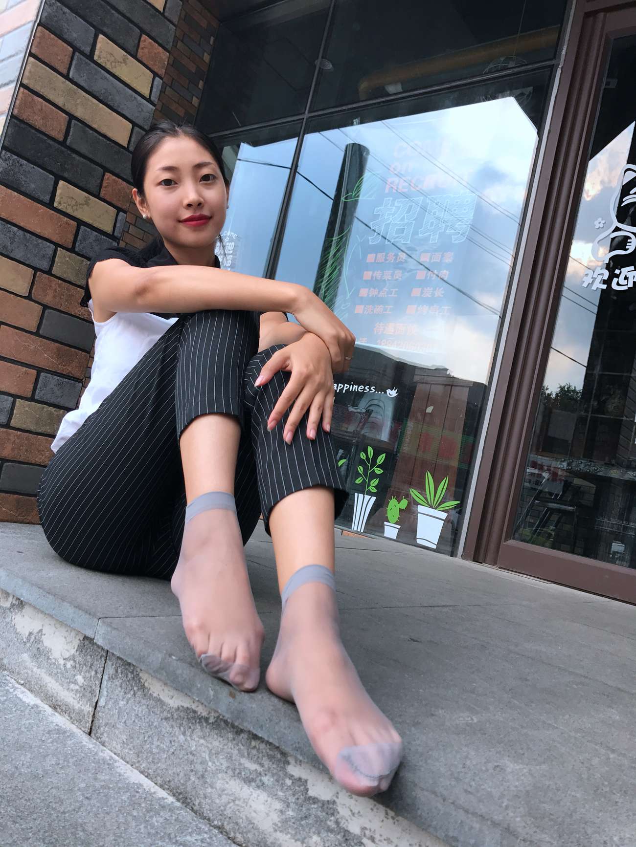 图片[171]-学妹校园寝室短丝系列028期 马欢[190P] – 速更版-美库