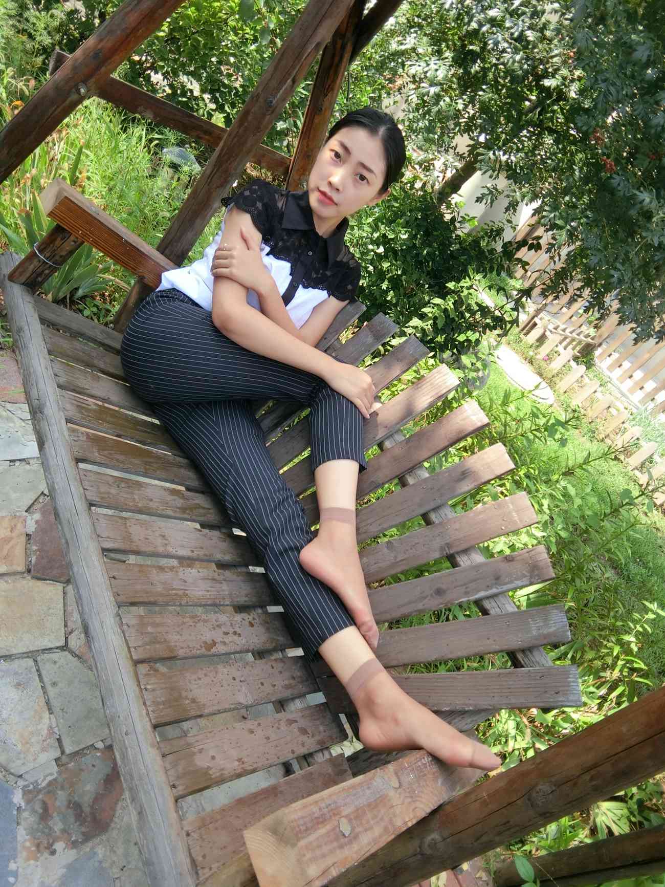 图片[175]-学妹校园寝室短丝系列028期 马欢[190P] – 速更版-美库