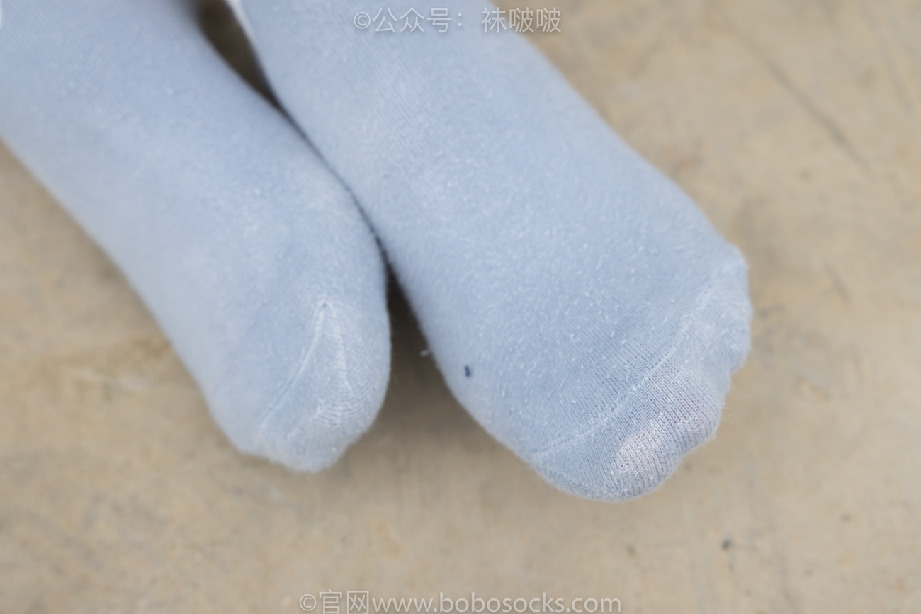 图片[71]-[BoBoSocks袜啵啵]NO.020 熊熊-NB运动鞋、蓝色短棉袜（踩脏）、裸足[150P] – 速更版-美库