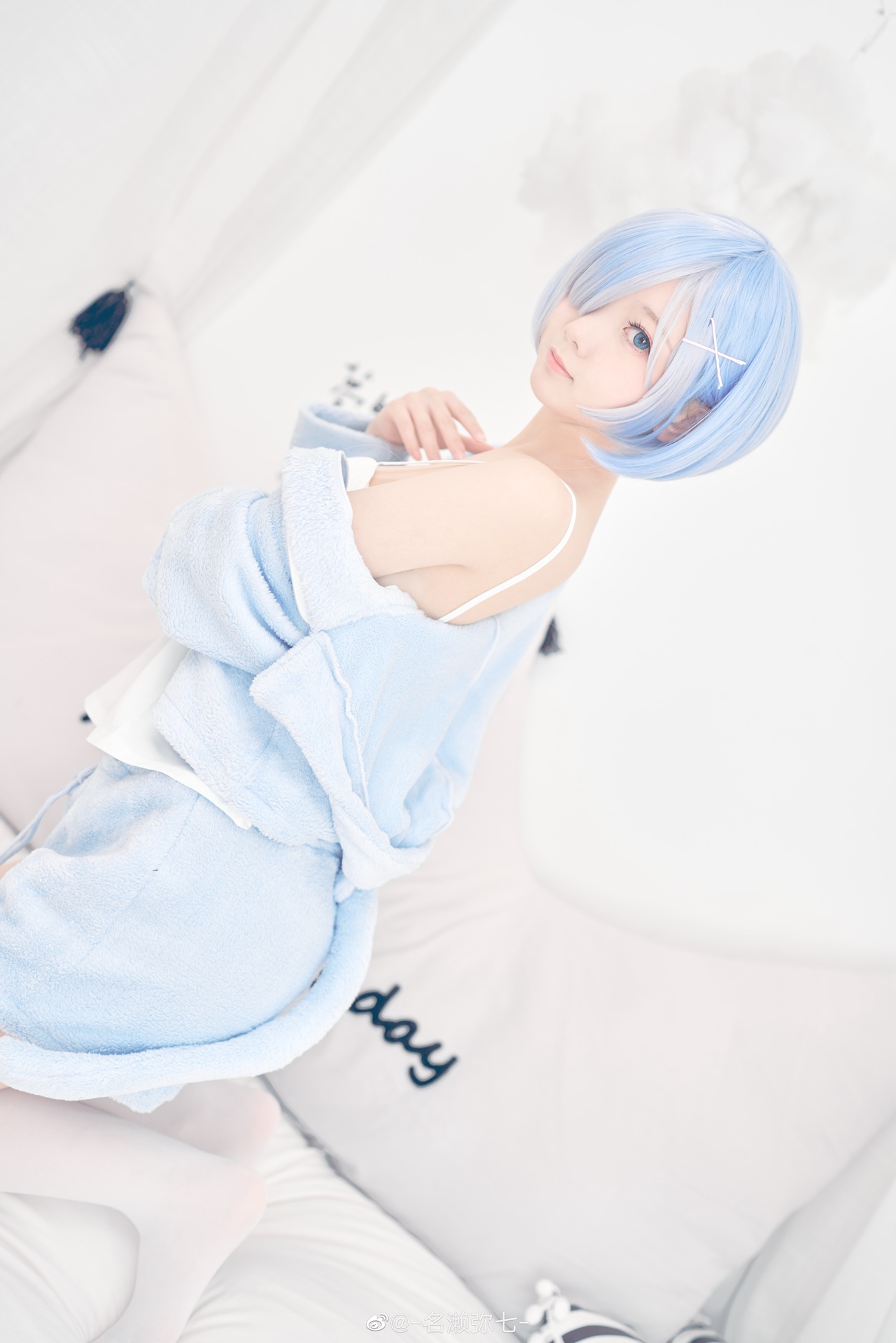 图片[16]-名濑弥七 – 蕾姆[22P] – 速更版-美库