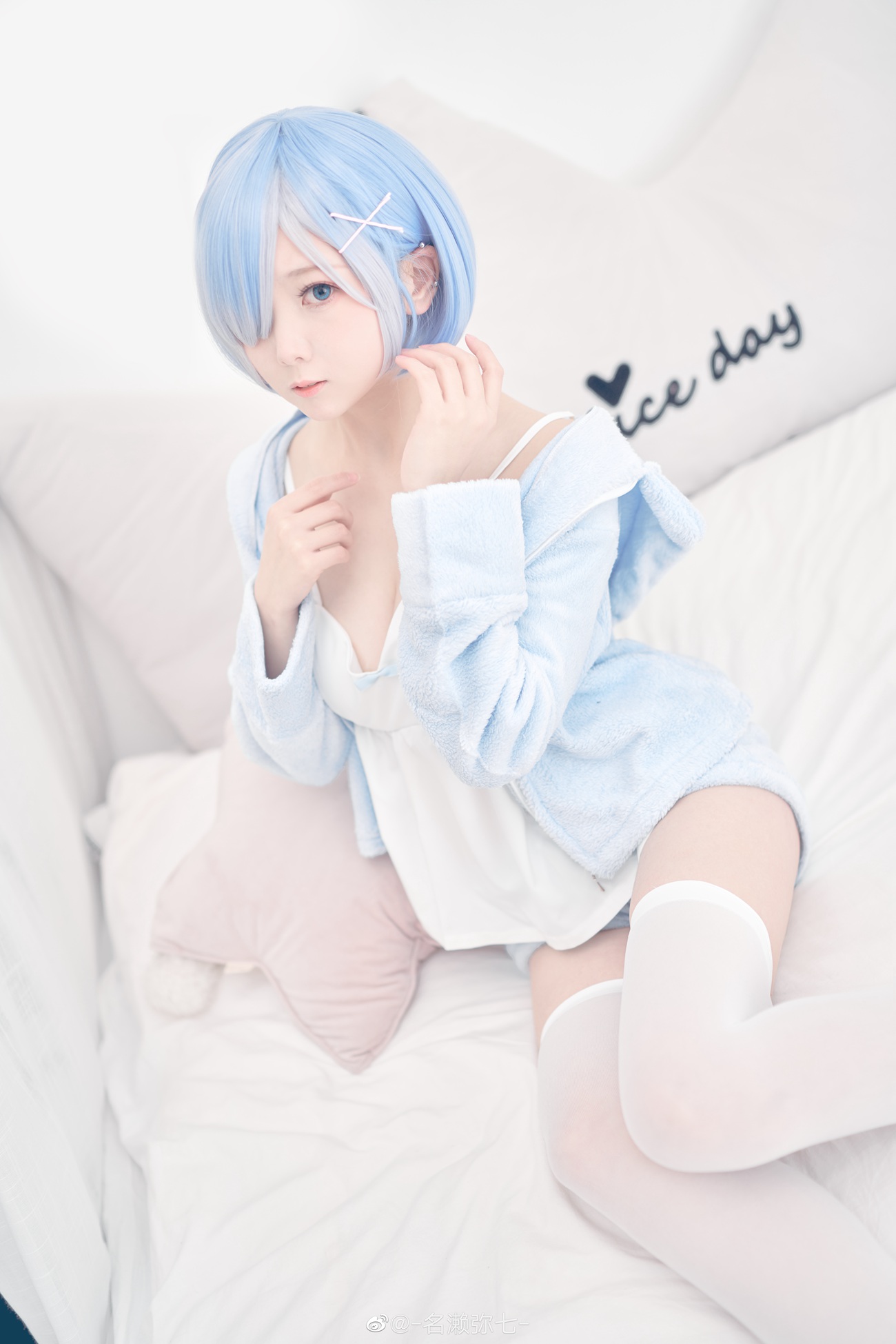 图片[17]-名濑弥七 – 蕾姆[22P] – 速更版-美库