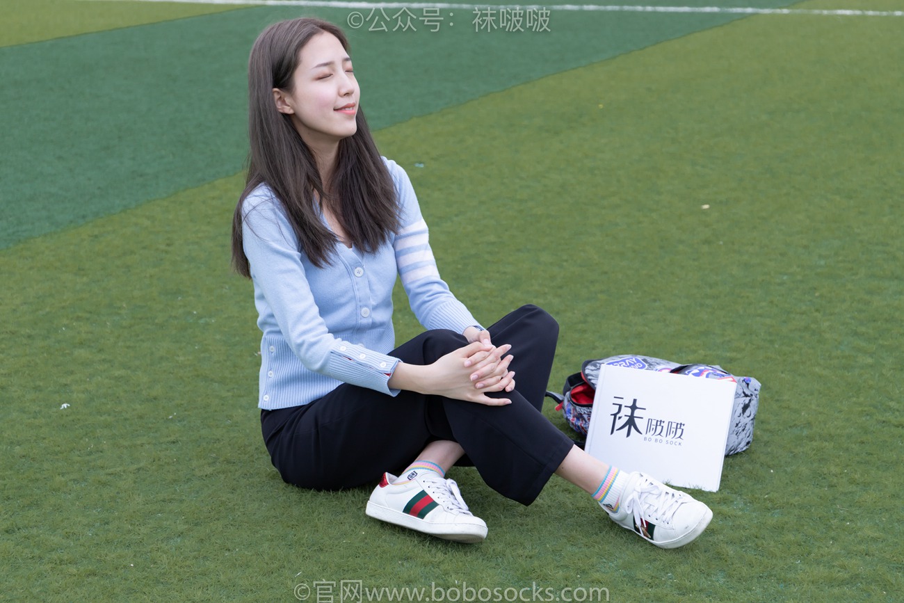 图片[10]-[BoBoSocks袜啵啵]NO.021 泡芙-板鞋、白棉袜、裸足[131P] – 速更版-美库