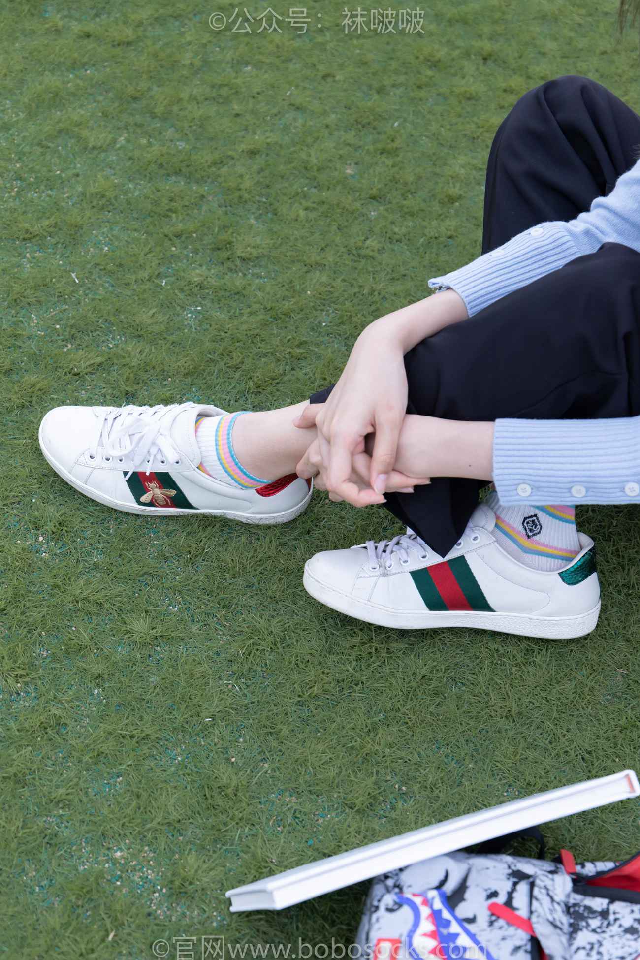 图片[17]-[BoBoSocks袜啵啵]NO.021 泡芙-板鞋、白棉袜、裸足[131P] – 速更版-美库