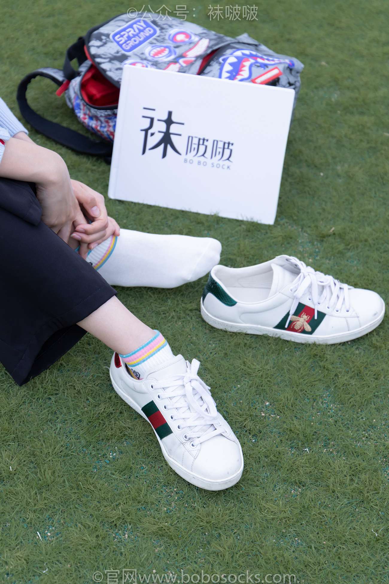 图片[22]-[BoBoSocks袜啵啵]NO.021 泡芙-板鞋、白棉袜、裸足[131P] – 速更版-美库