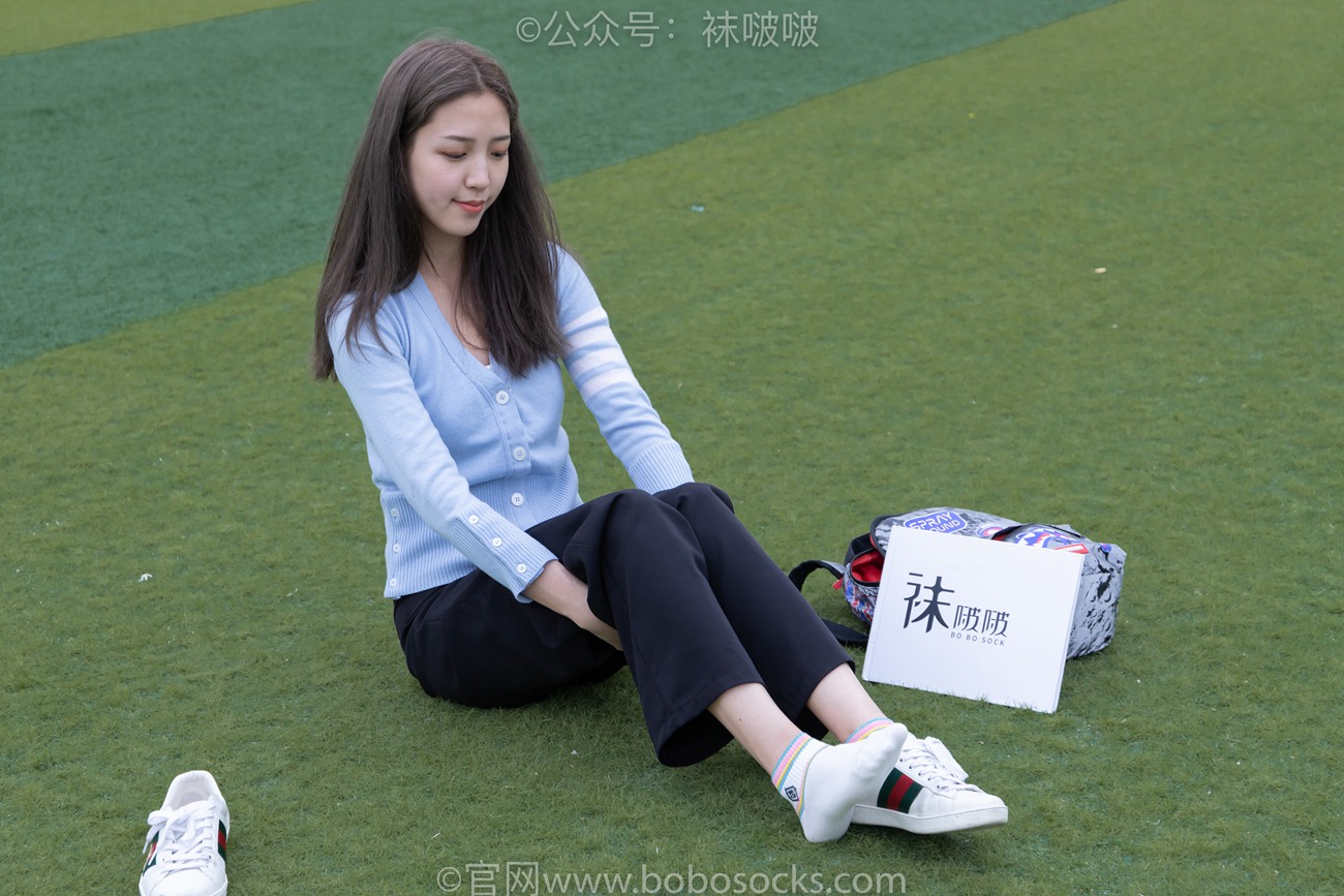 图片[27]-[BoBoSocks袜啵啵]NO.021 泡芙-板鞋、白棉袜、裸足[131P] – 速更版-美库