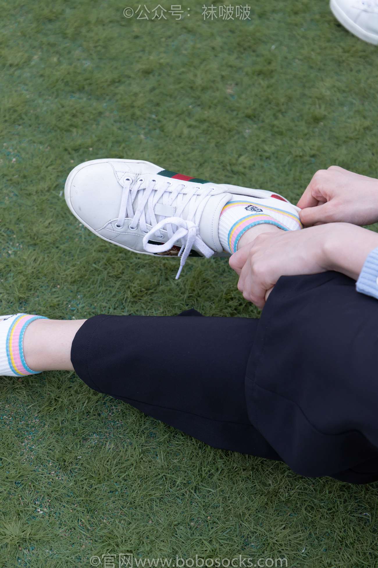 图片[35]-[BoBoSocks袜啵啵]NO.021 泡芙-板鞋、白棉袜、裸足[131P] – 速更版-美库