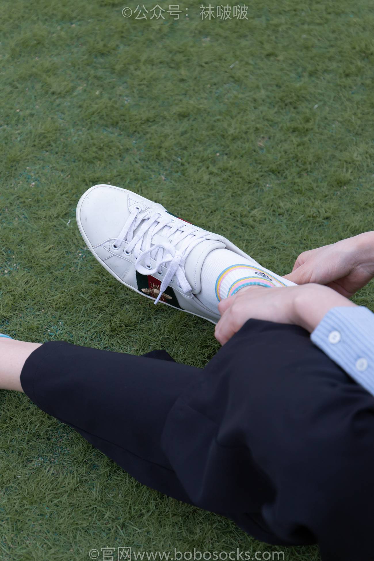 图片[36]-[BoBoSocks袜啵啵]NO.021 泡芙-板鞋、白棉袜、裸足[131P] – 速更版-美库