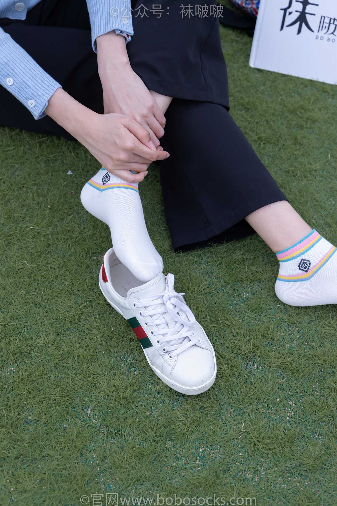 图片[37]-[BoBoSocks袜啵啵]NO.021 泡芙-板鞋、白棉袜、裸足[131P] – 速更版-美库