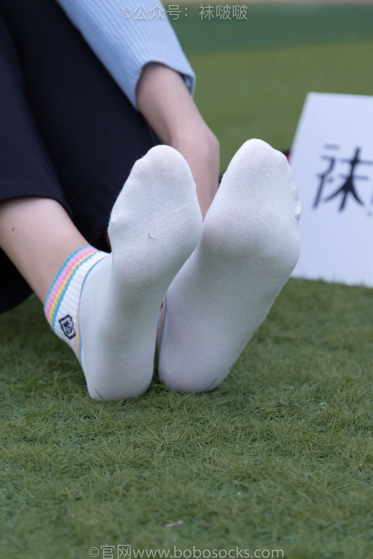 图片[42]-[BoBoSocks袜啵啵]NO.021 泡芙-板鞋、白棉袜、裸足[131P] – 速更版-美库