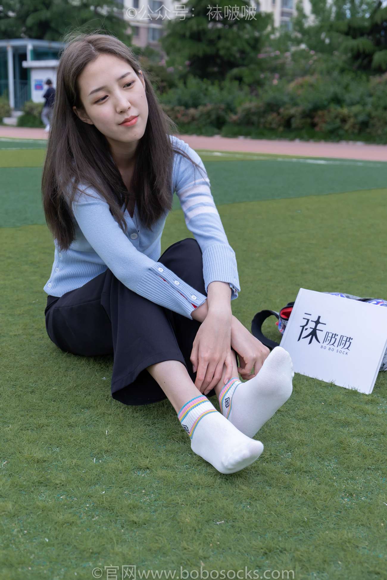 图片[44]-[BoBoSocks袜啵啵]NO.021 泡芙-板鞋、白棉袜、裸足[131P] – 速更版-美库