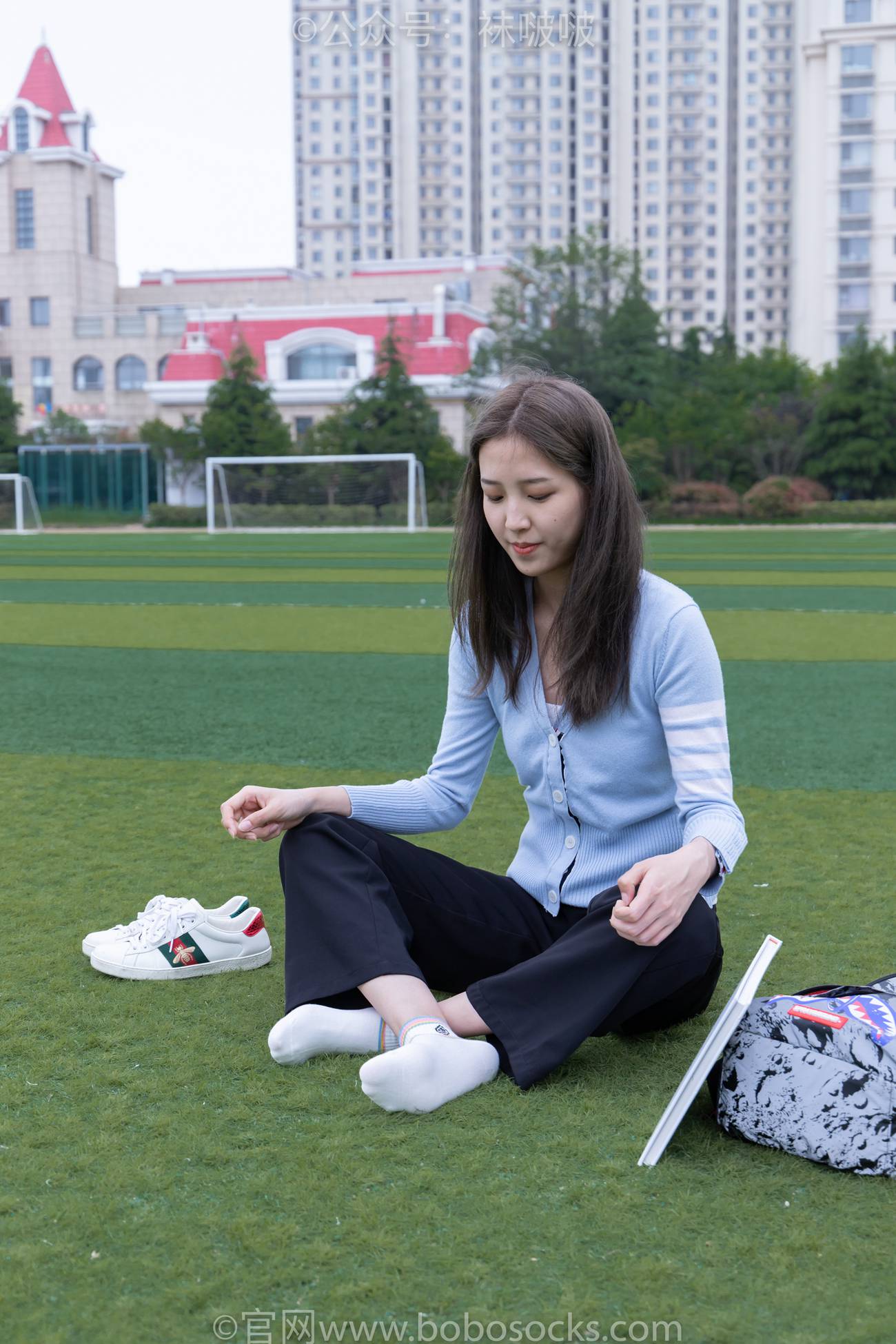 图片[56]-[BoBoSocks袜啵啵]NO.021 泡芙-板鞋、白棉袜、裸足[131P] – 速更版-美库