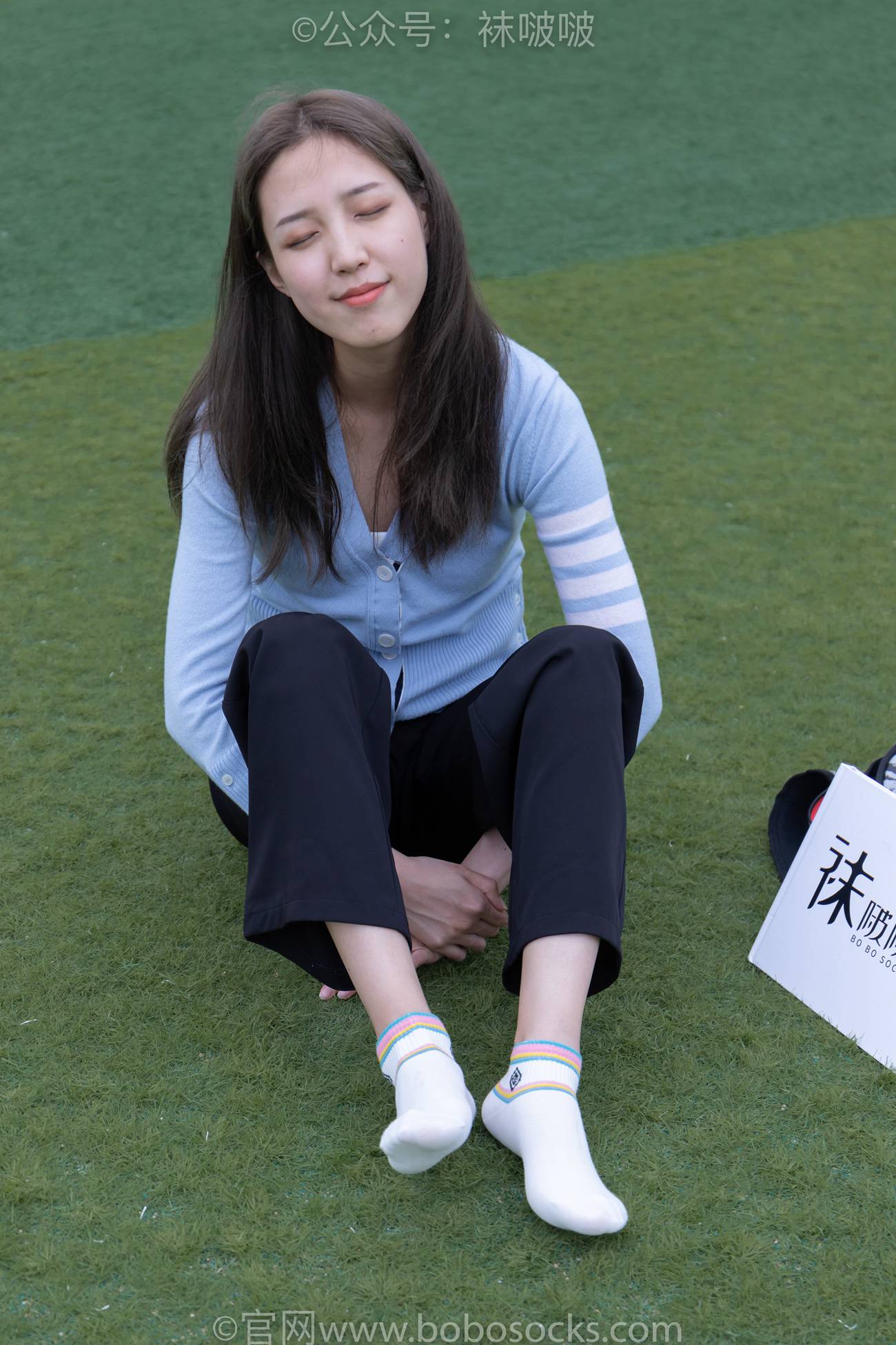 图片[65]-[BoBoSocks袜啵啵]NO.021 泡芙-板鞋、白棉袜、裸足[131P] – 速更版-美库