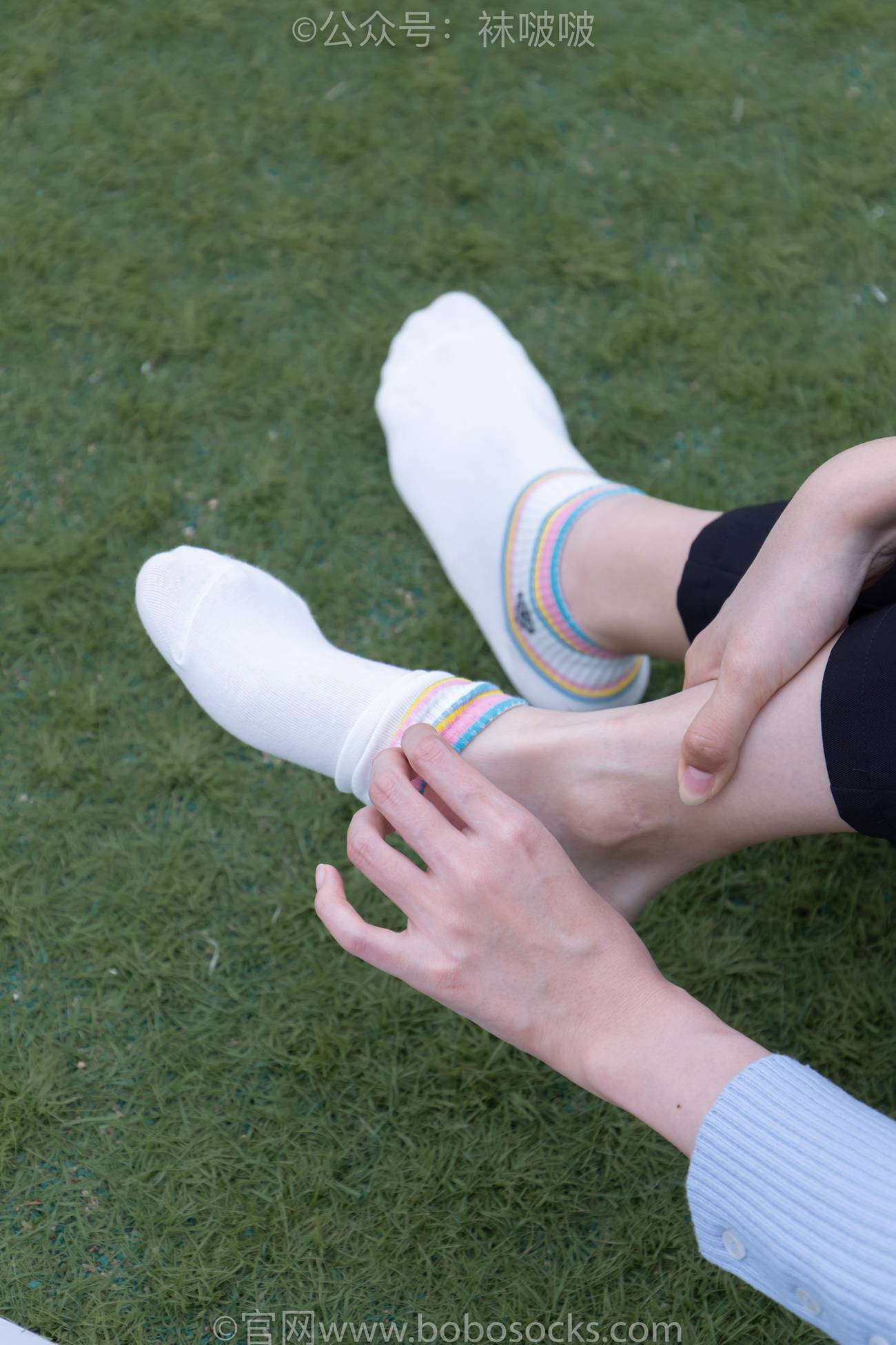 图片[68]-[BoBoSocks袜啵啵]NO.021 泡芙-板鞋、白棉袜、裸足[131P] – 速更版-美库