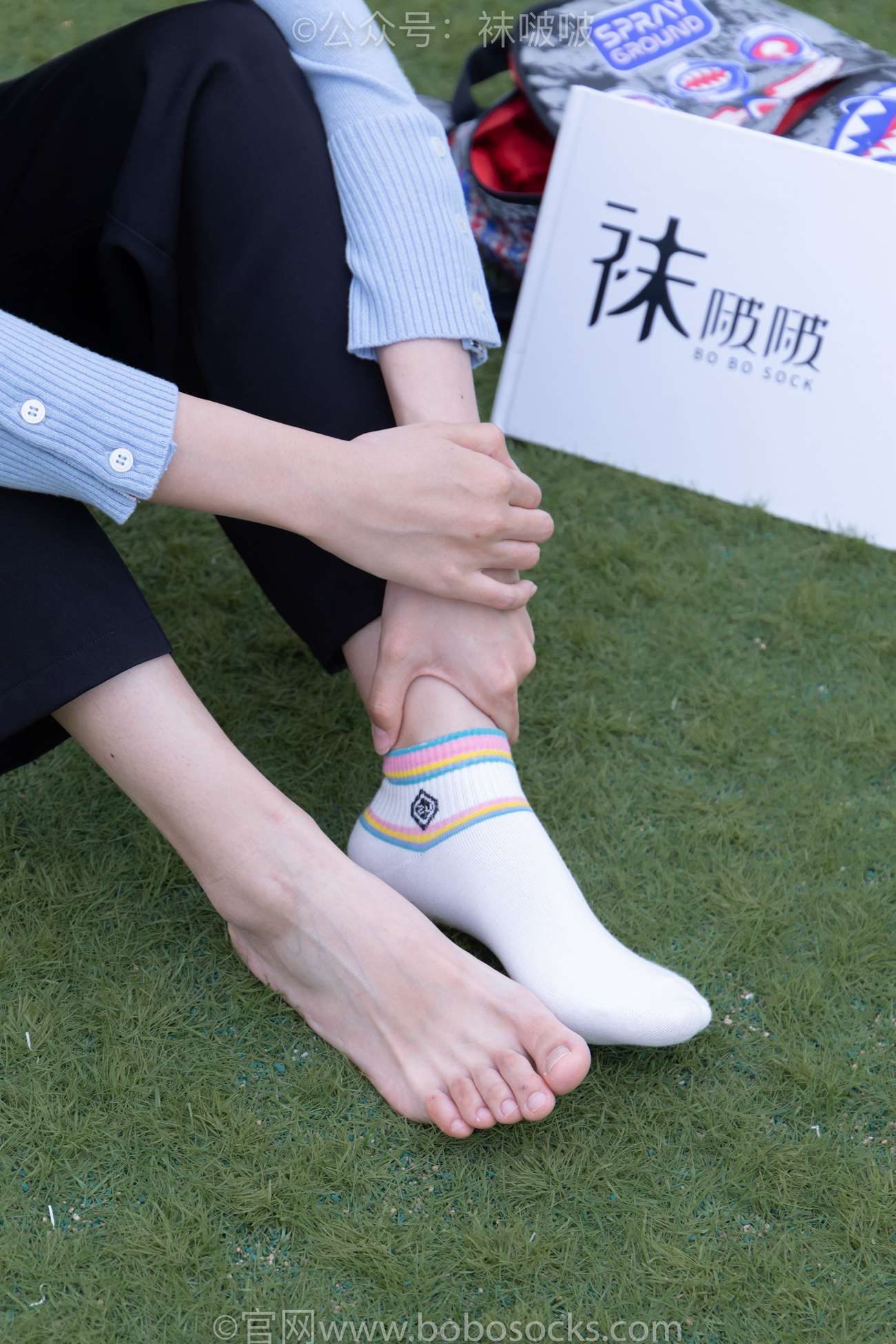 图片[72]-[BoBoSocks袜啵啵]NO.021 泡芙-板鞋、白棉袜、裸足[131P] – 速更版-美库
