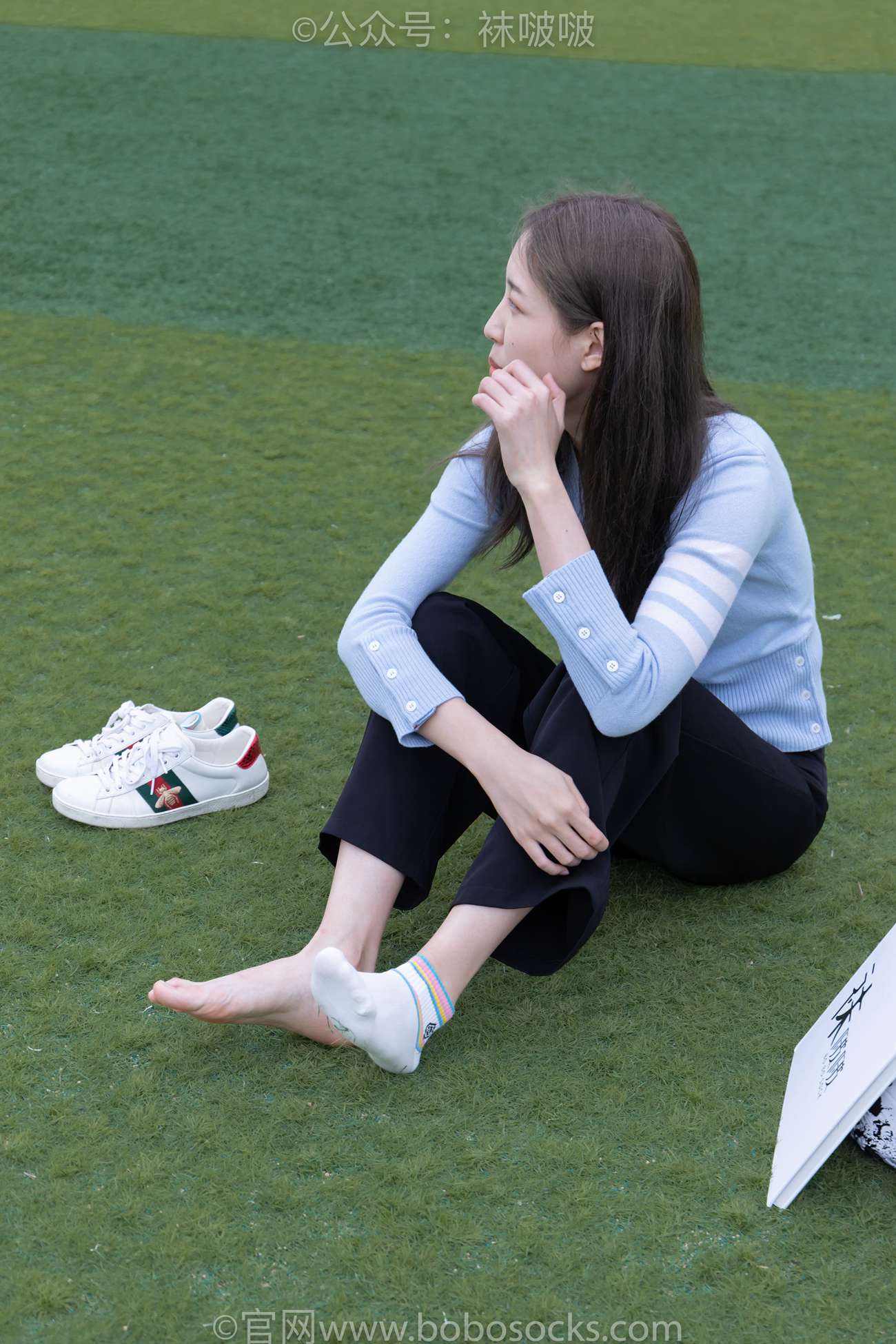 图片[76]-[BoBoSocks袜啵啵]NO.021 泡芙-板鞋、白棉袜、裸足[131P] – 速更版-美库