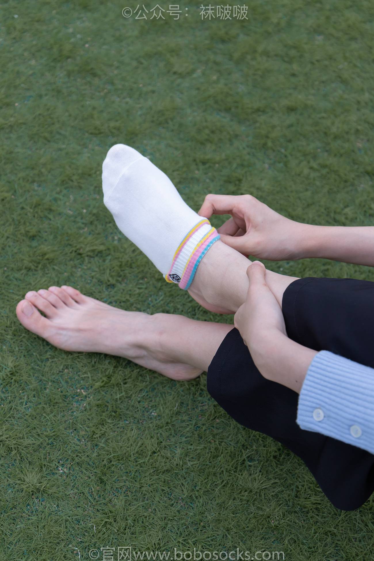 图片[87]-[BoBoSocks袜啵啵]NO.021 泡芙-板鞋、白棉袜、裸足[131P] – 速更版-美库