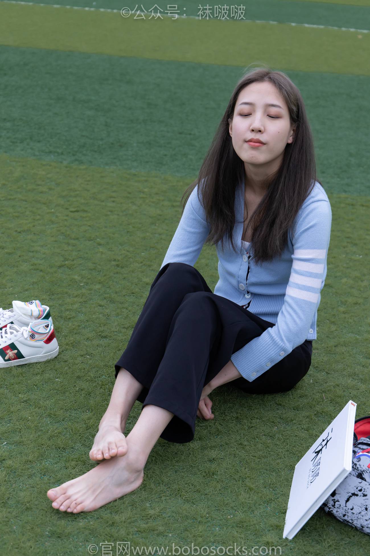 图片[117]-[BoBoSocks袜啵啵]NO.021 泡芙-板鞋、白棉袜、裸足[131P] – 速更版-美库
