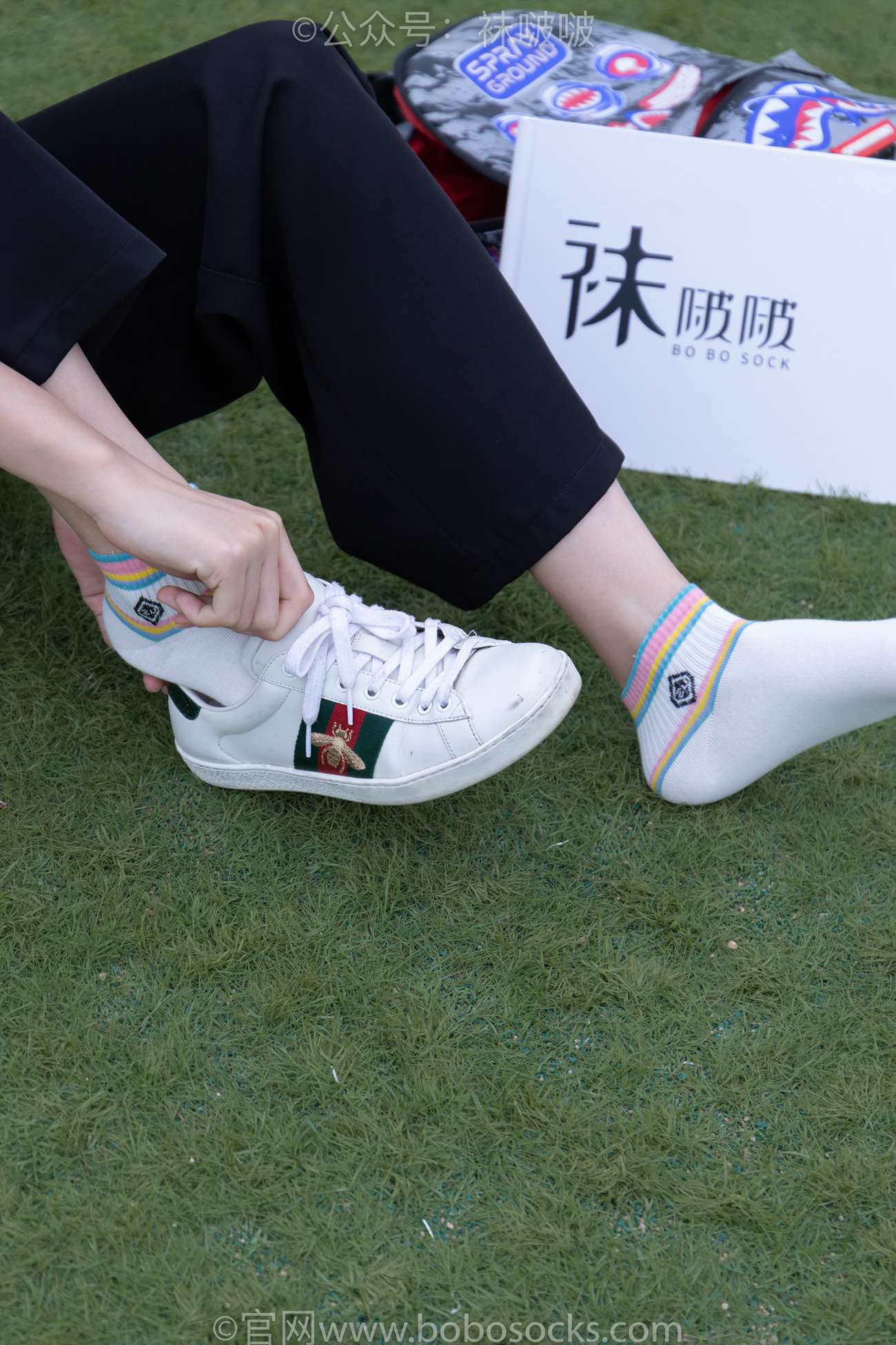 图片[124]-[BoBoSocks袜啵啵]NO.021 泡芙-板鞋、白棉袜、裸足[131P] – 速更版-美库