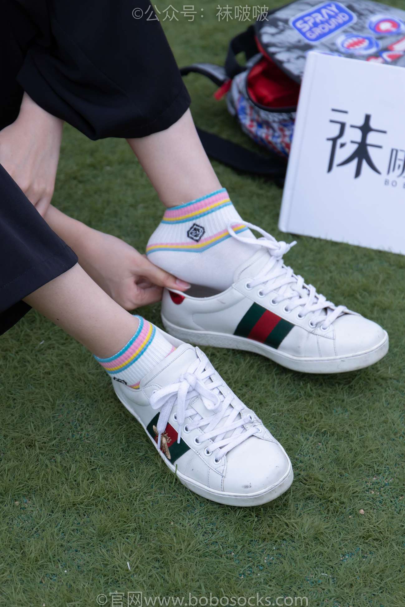 图片[127]-[BoBoSocks袜啵啵]NO.021 泡芙-板鞋、白棉袜、裸足[131P] – 速更版-美库