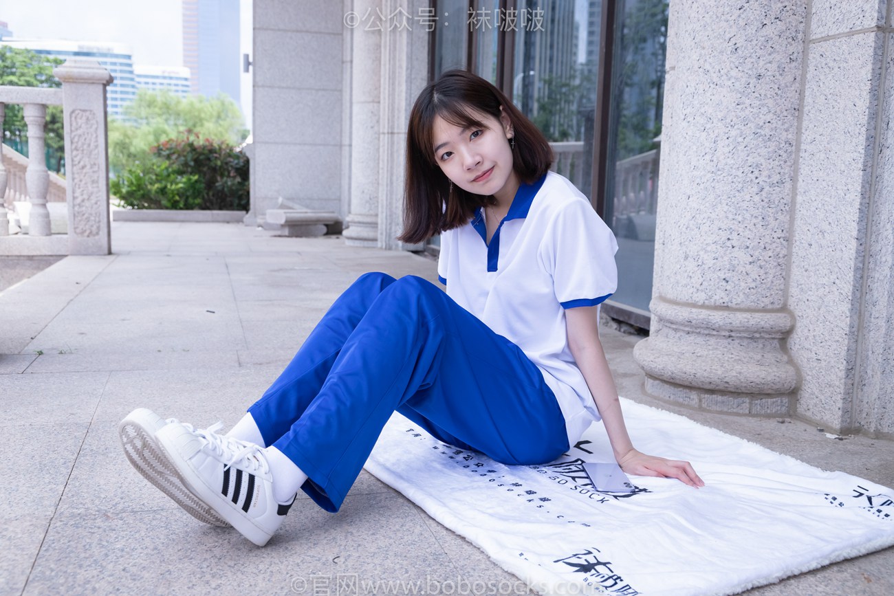 图片[20]-[BoBoSocks袜啵啵]NO.022 小甜豆-校服、贝壳头、白棉袜、肉丝[140P] – 速更版-美库