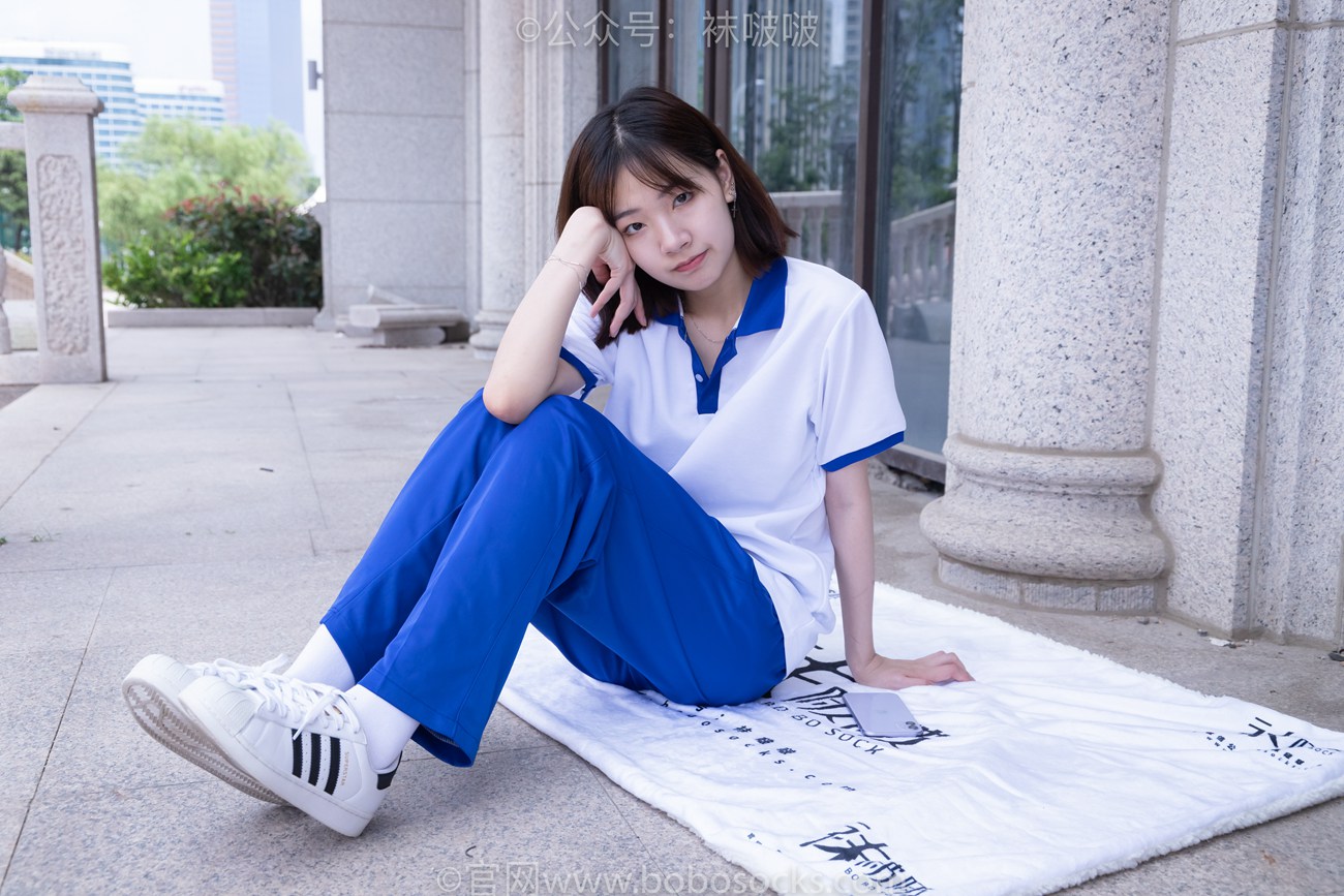 图片[22]-[BoBoSocks袜啵啵]NO.022 小甜豆-校服、贝壳头、白棉袜、肉丝[140P] – 速更版-美库