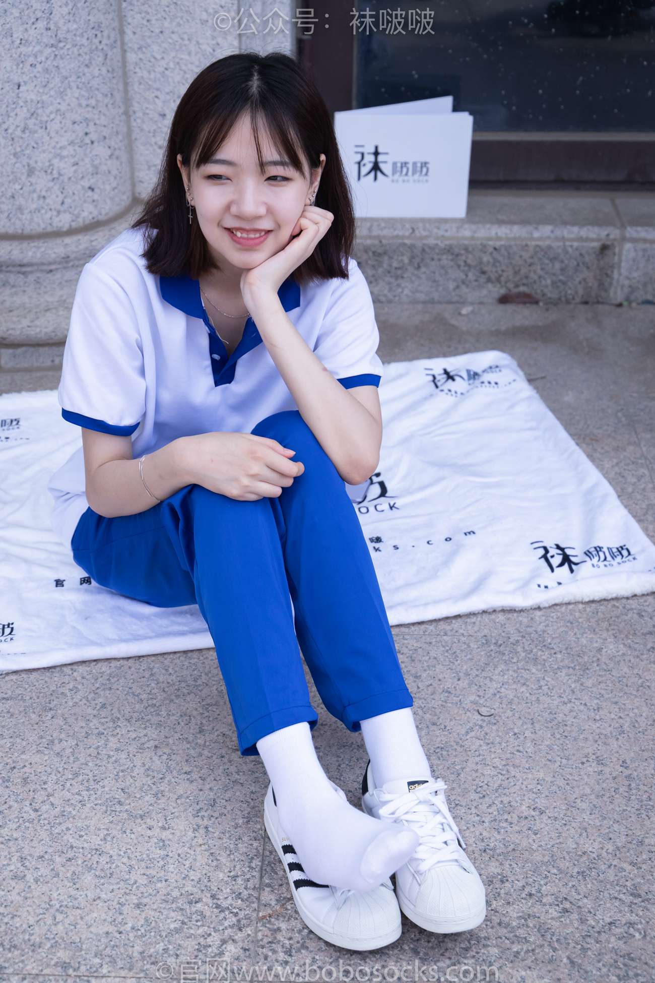 图片[40]-[BoBoSocks袜啵啵]NO.022 小甜豆-校服、贝壳头、白棉袜、肉丝[140P] – 速更版-美库