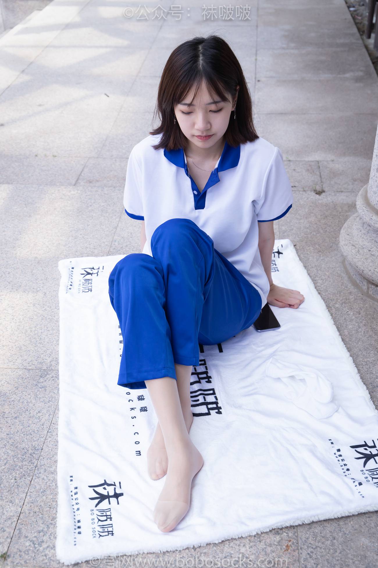 图片[100]-[BoBoSocks袜啵啵]NO.022 小甜豆-校服、贝壳头、白棉袜、肉丝[140P] – 速更版-美库