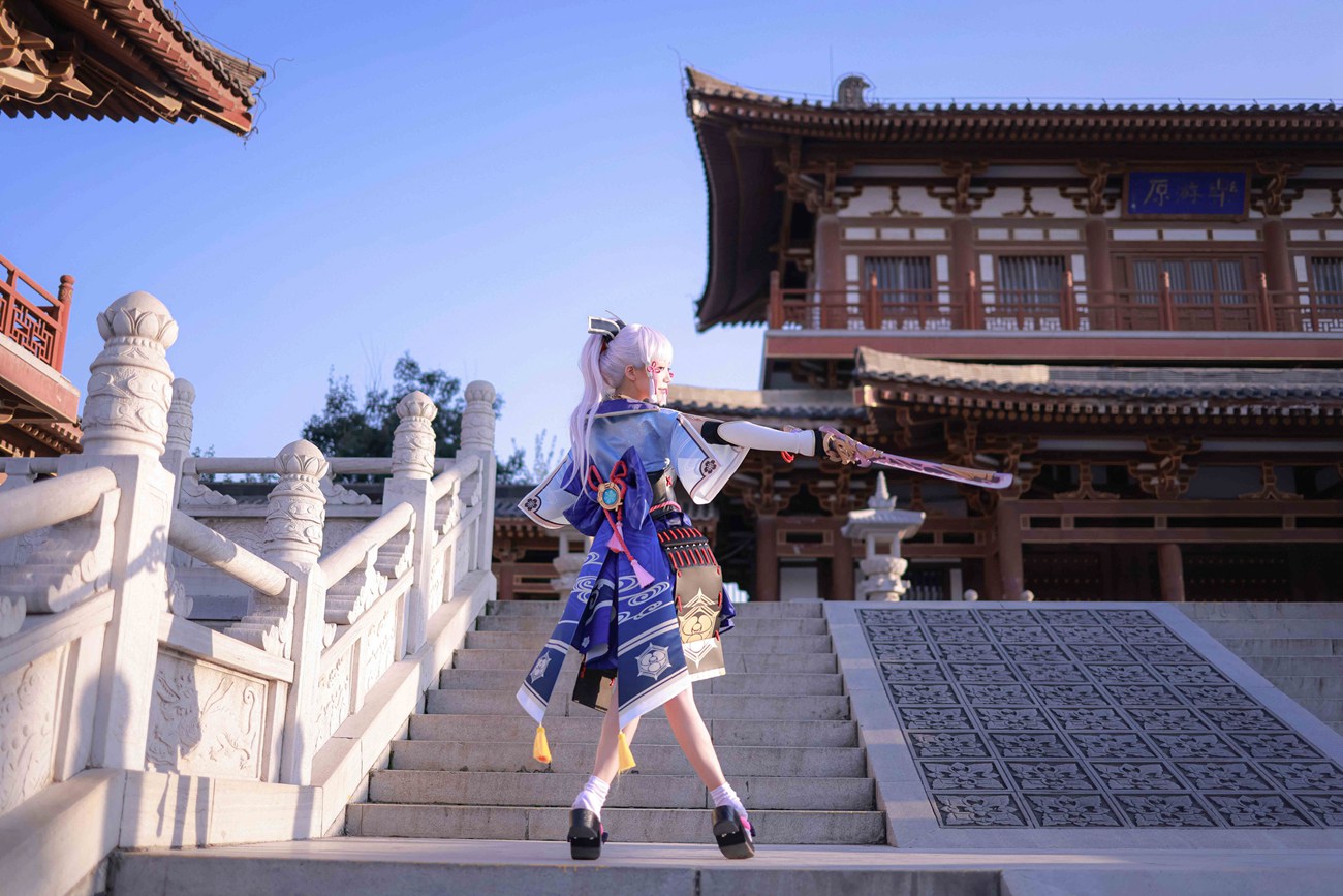 图片[17]-水淼aqua – 神里绫华[36P] – 速更版-美库