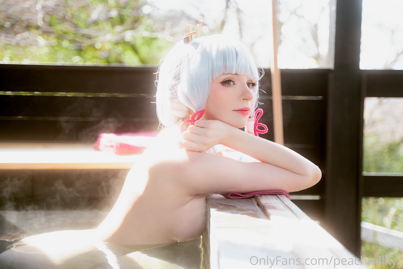 图片[6]-Peach milky  Ayaka genshin impact [47P] – 速更版-美库