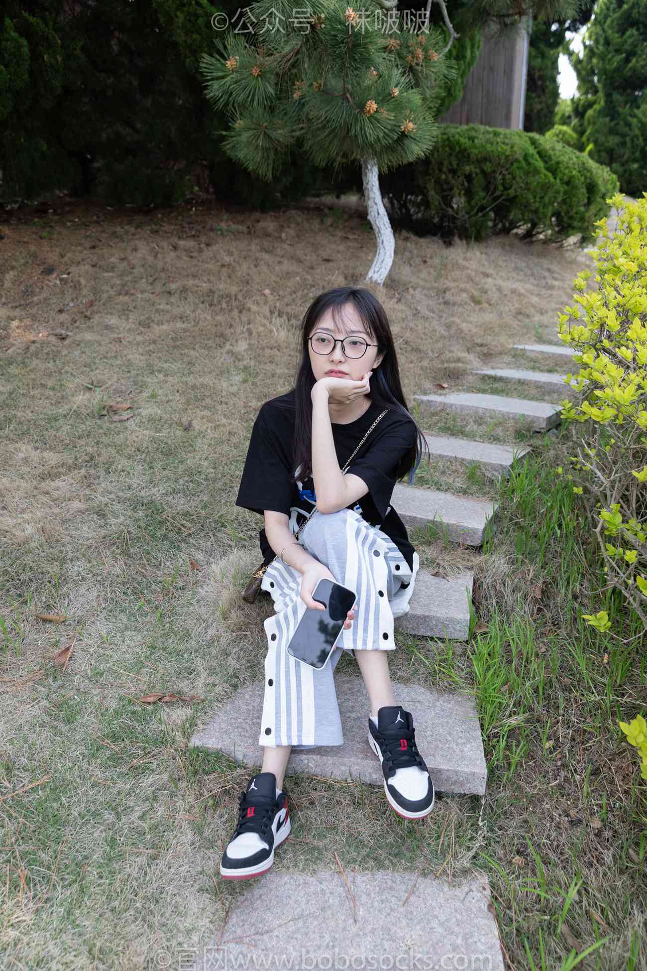 图片[10]-[BoBoSocks袜啵啵]NO.023 稚予-AJ、白色短棉袜、裸足[119P] – 速更版-美库