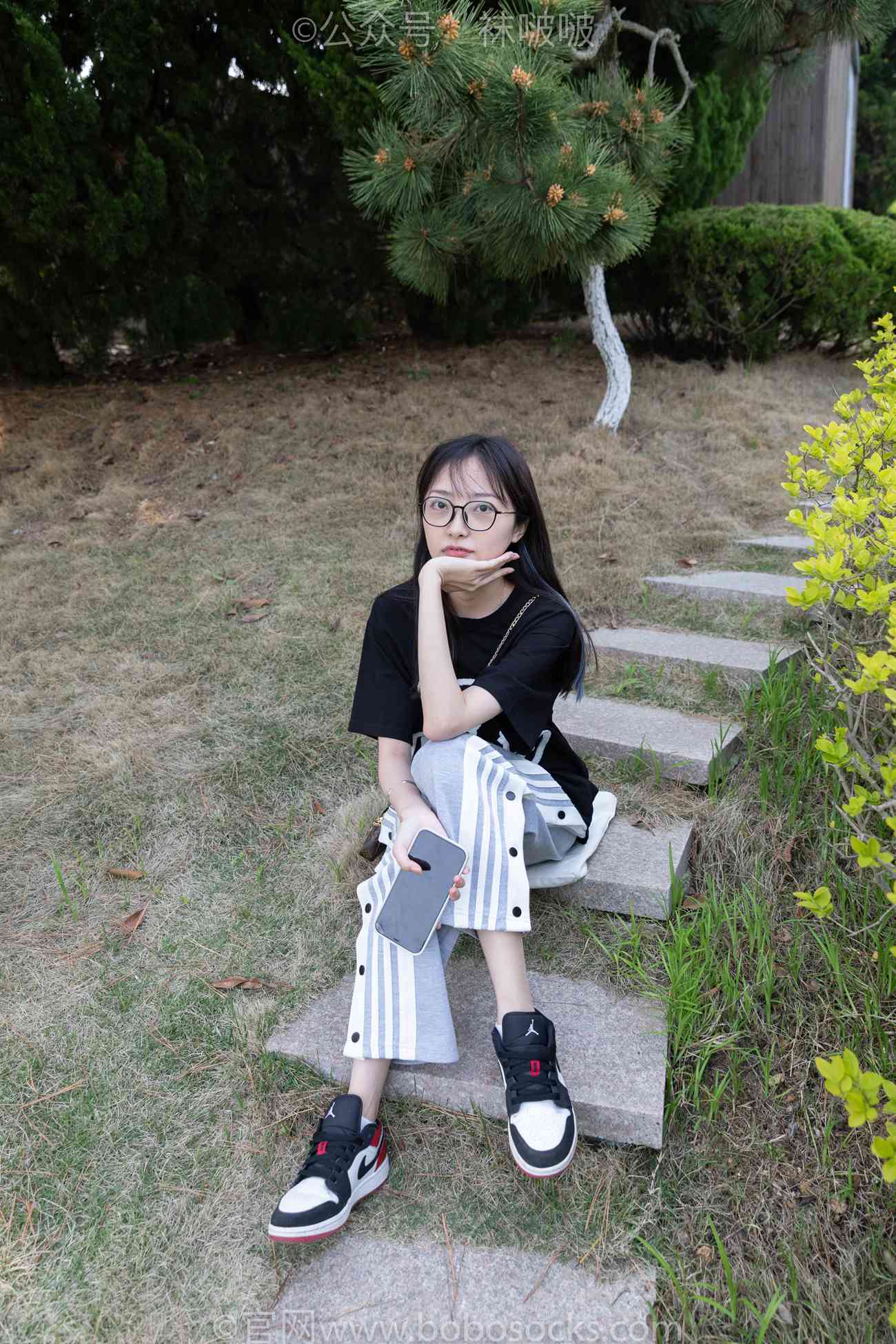 图片[11]-[BoBoSocks袜啵啵]NO.023 稚予-AJ、白色短棉袜、裸足[119P] – 速更版-美库