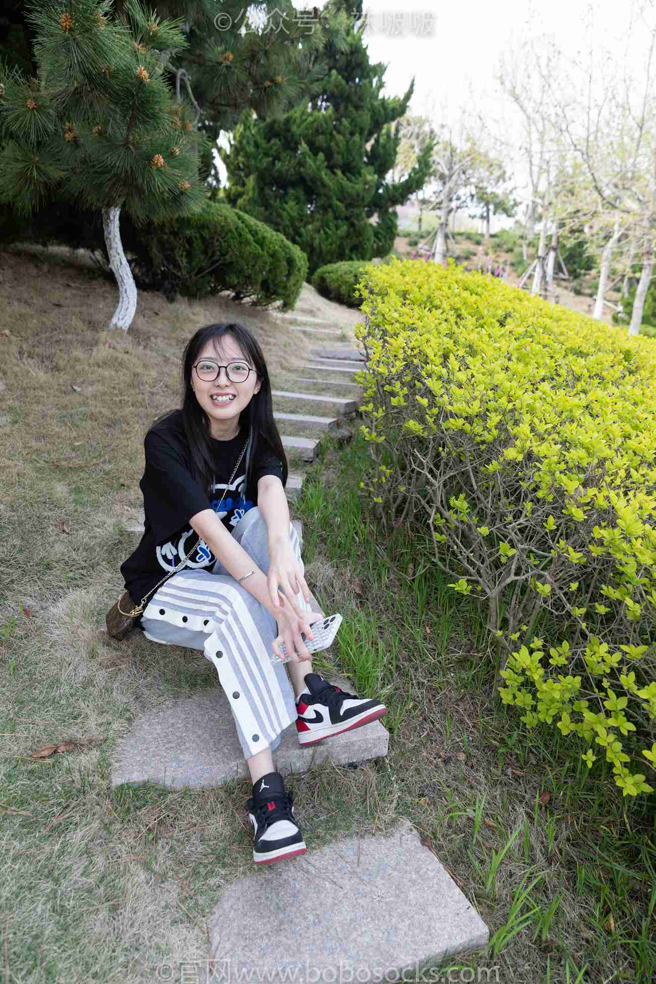 图片[12]-[BoBoSocks袜啵啵]NO.023 稚予-AJ、白色短棉袜、裸足[119P] – 速更版-美库