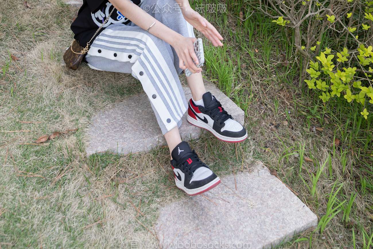 图片[13]-[BoBoSocks袜啵啵]NO.023 稚予-AJ、白色短棉袜、裸足[119P] – 速更版-美库