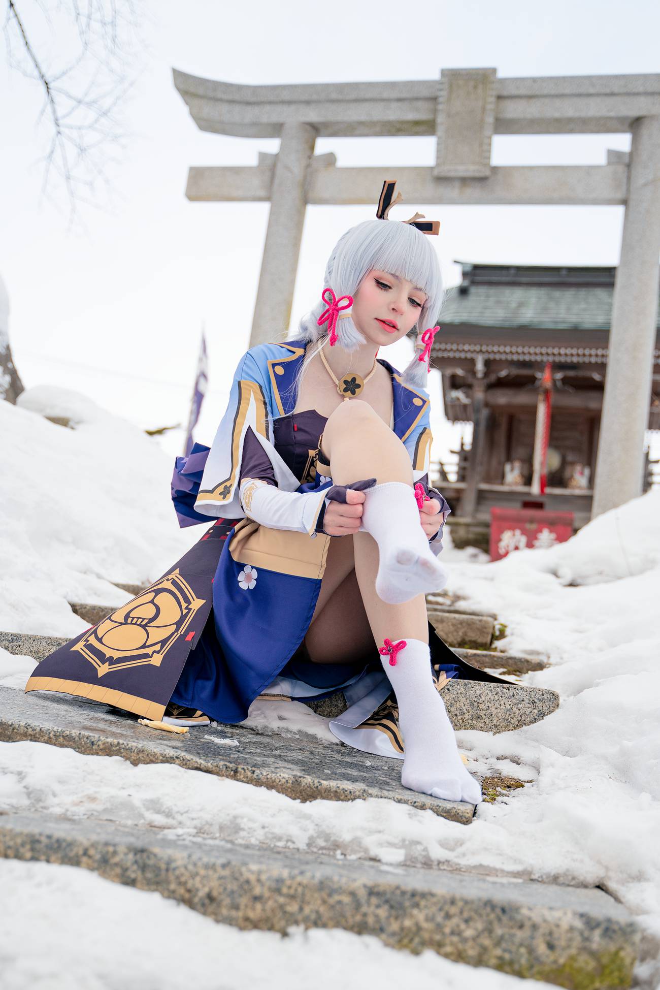 图片[42]-Peach milky  Ayaka genshin impact [47P] – 速更版-美库