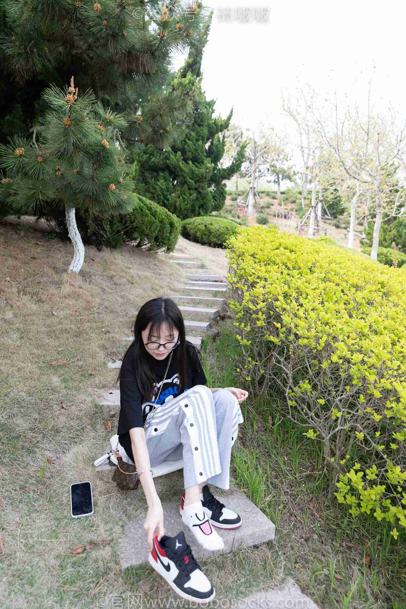 图片[30]-[BoBoSocks袜啵啵]NO.023 稚予-AJ、白色短棉袜、裸足[119P] – 速更版-美库