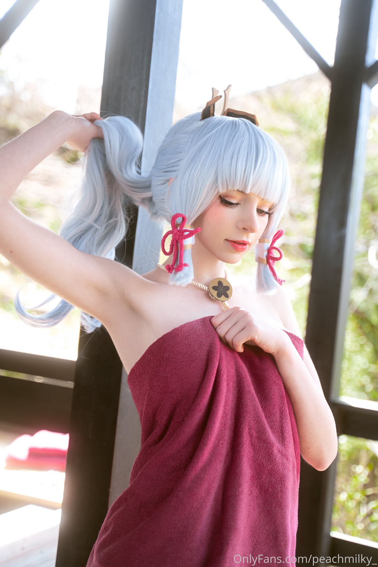 图片[43]-Peach milky  Ayaka genshin impact [47P] – 速更版-美库