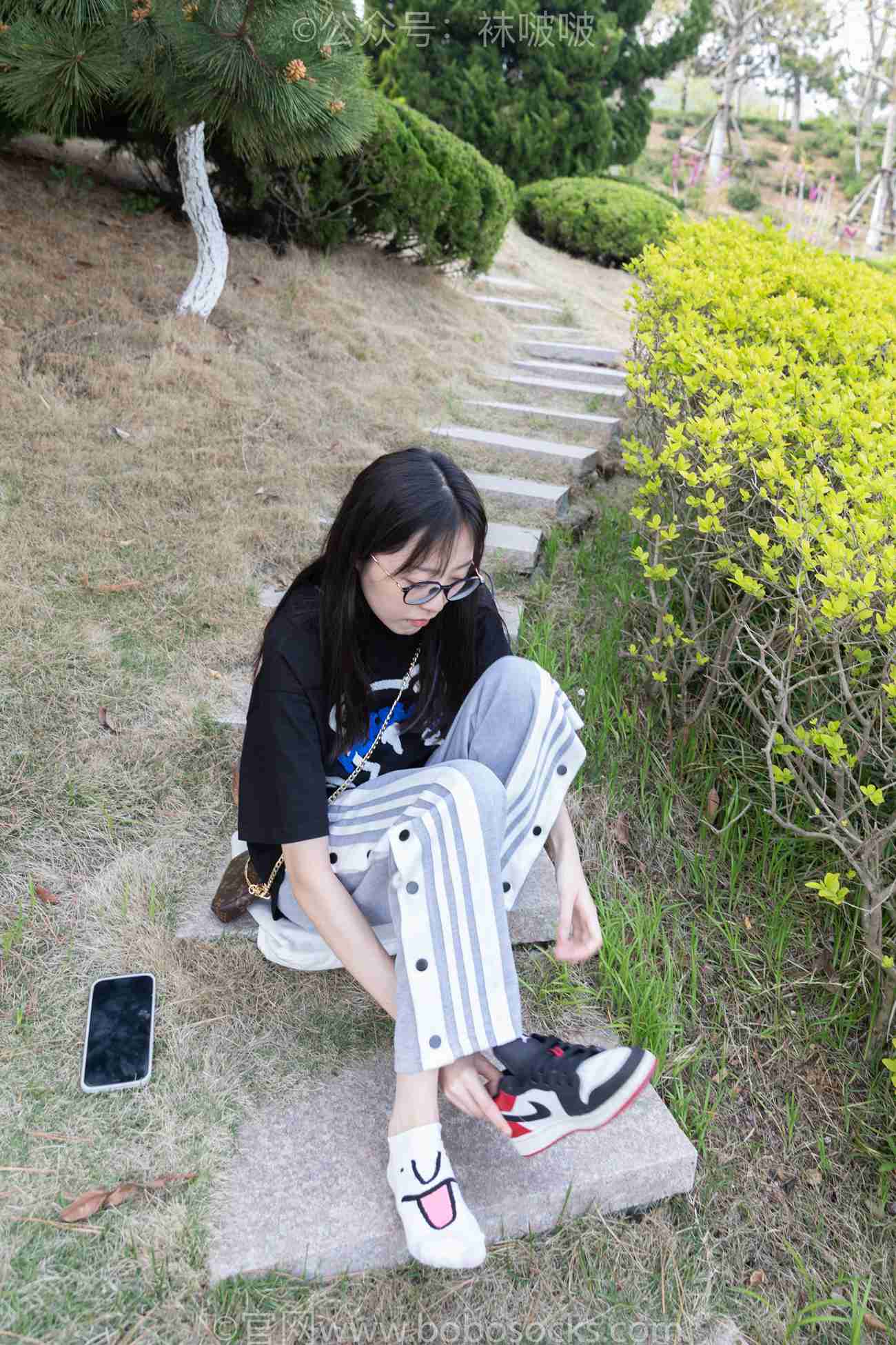 图片[42]-[BoBoSocks袜啵啵]NO.023 稚予-AJ、白色短棉袜、裸足[119P] – 速更版-美库