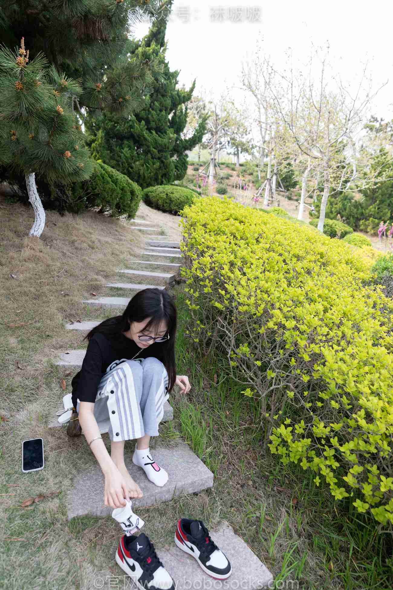 图片[80]-[BoBoSocks袜啵啵]NO.023 稚予-AJ、白色短棉袜、裸足[119P] – 速更版-美库