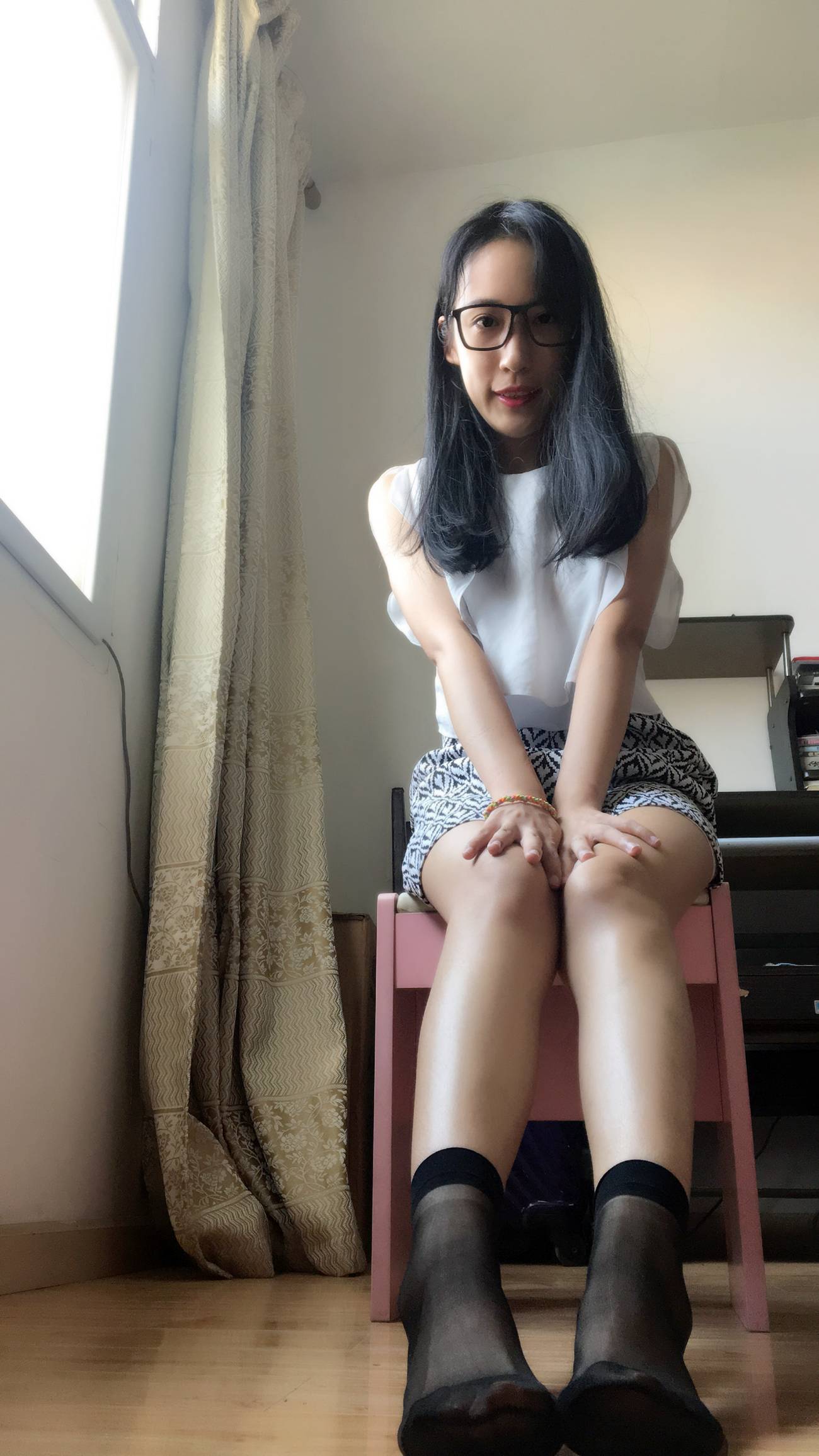 图片[37]-学妹校园寝室短丝系列029期 牛牛[85P] – 速更版-美库