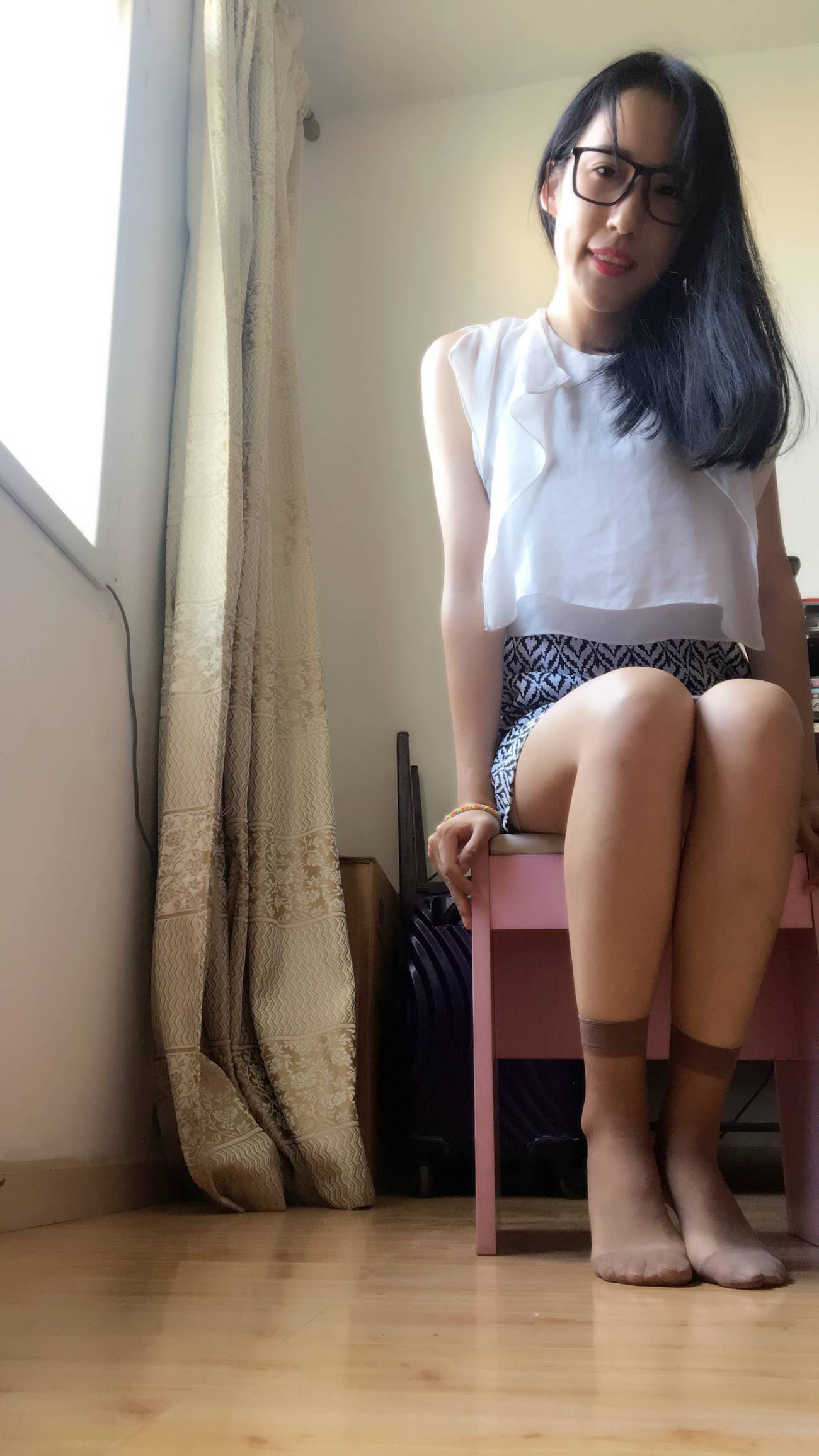 图片[39]-学妹校园寝室短丝系列029期 牛牛[85P] – 速更版-美库