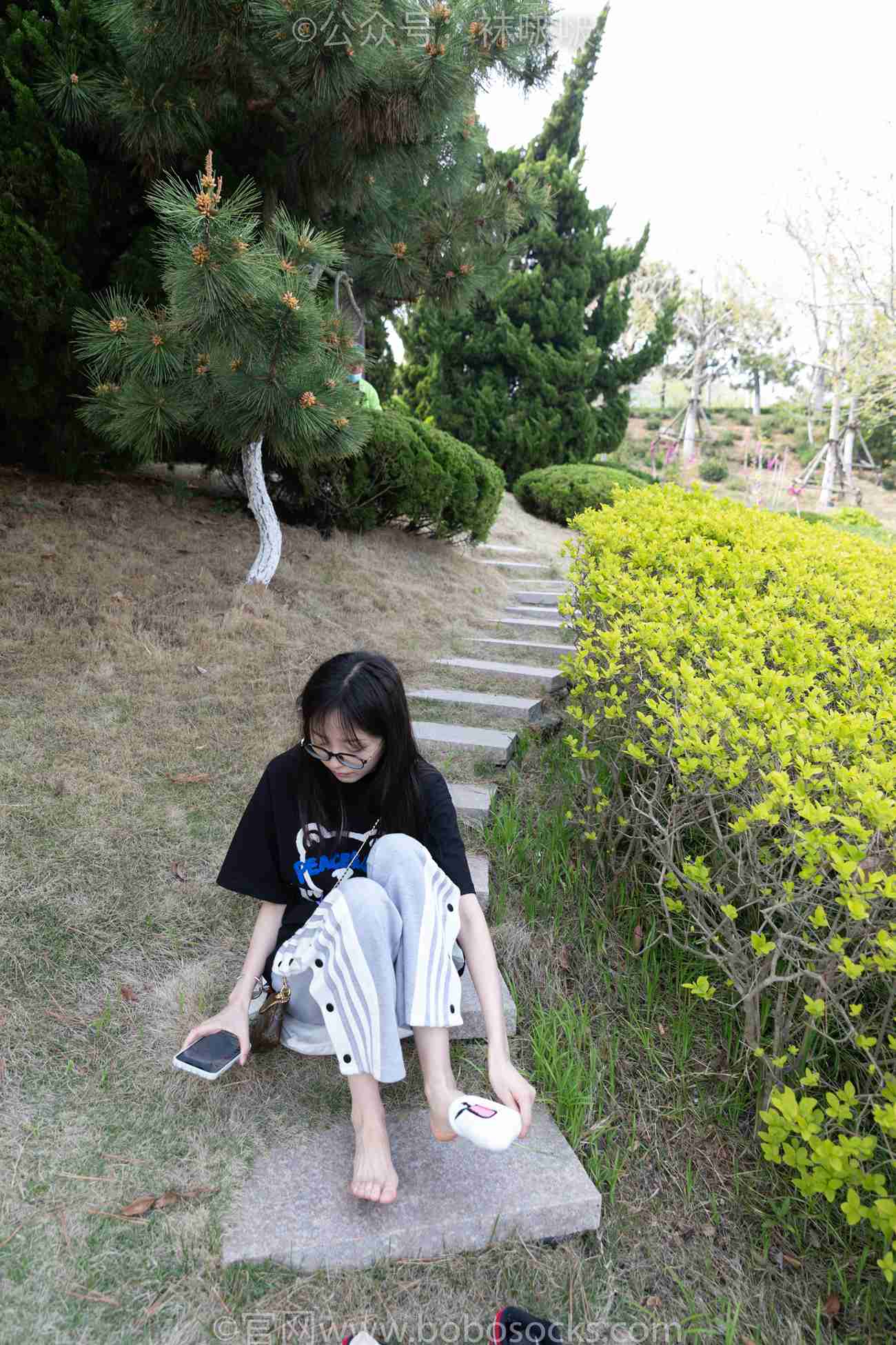 图片[95]-[BoBoSocks袜啵啵]NO.023 稚予-AJ、白色短棉袜、裸足[119P] – 速更版-美库