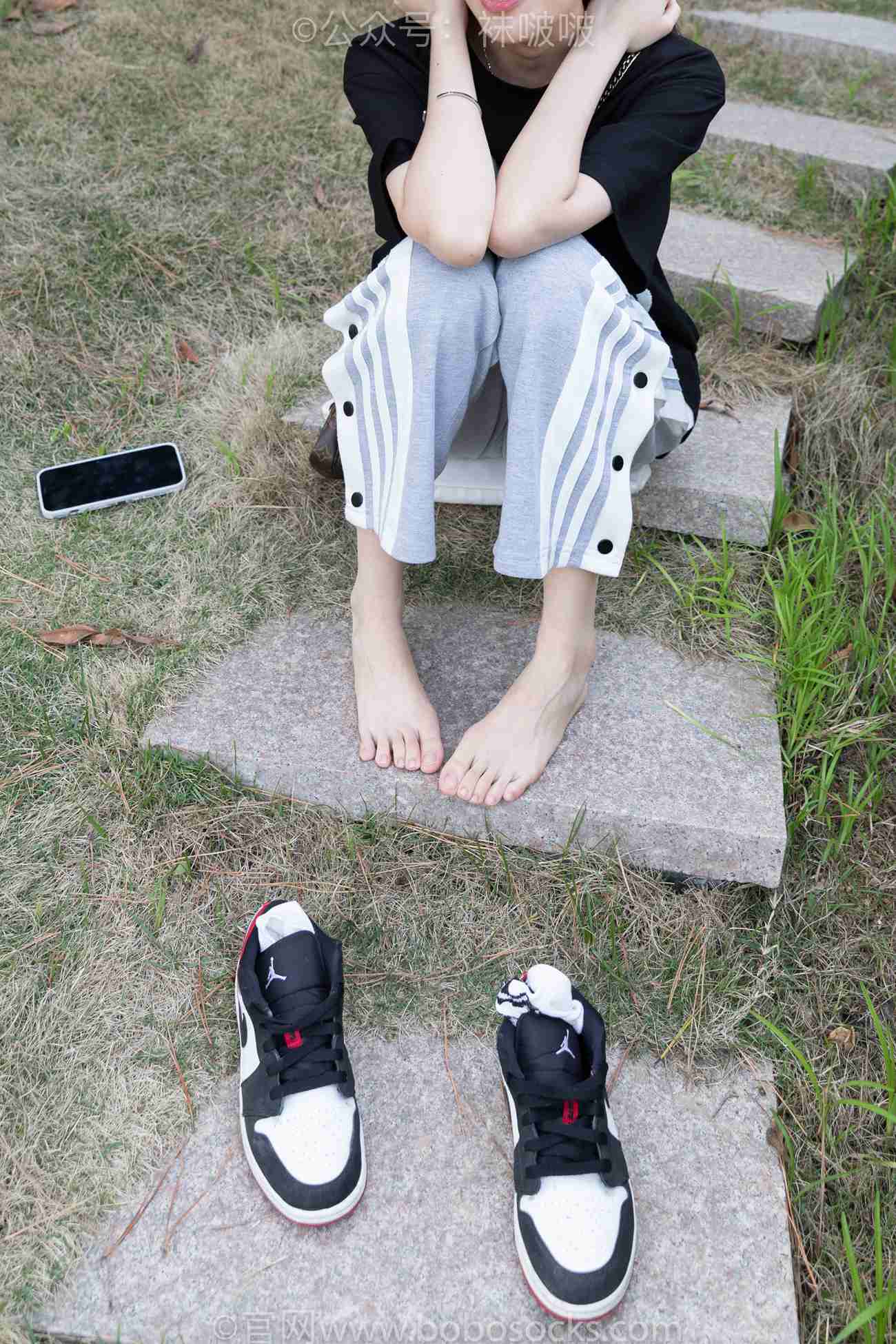 图片[100]-[BoBoSocks袜啵啵]NO.023 稚予-AJ、白色短棉袜、裸足[119P] – 速更版-美库