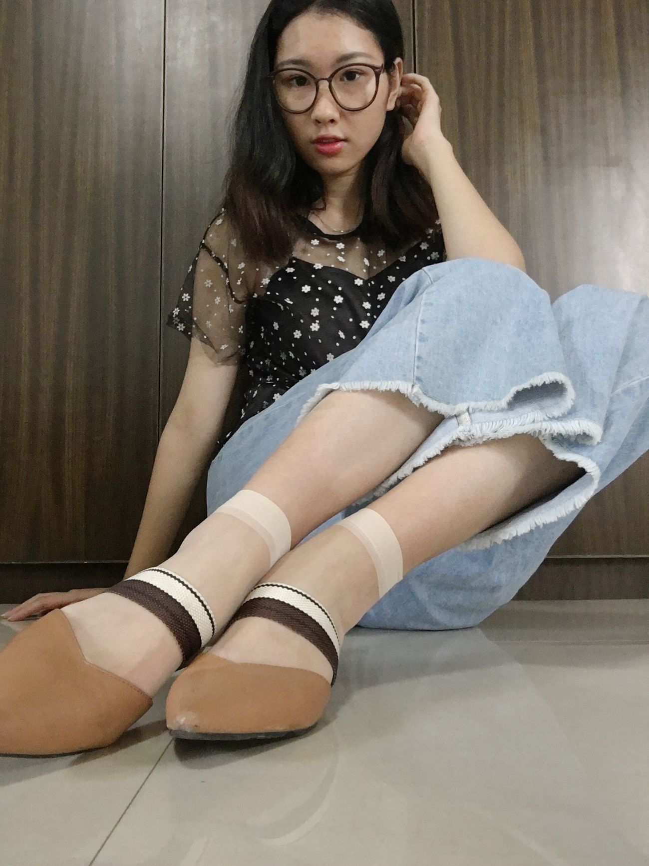 图片[57]-学妹校园寝室短丝系列029期 牛牛[85P] – 速更版-美库