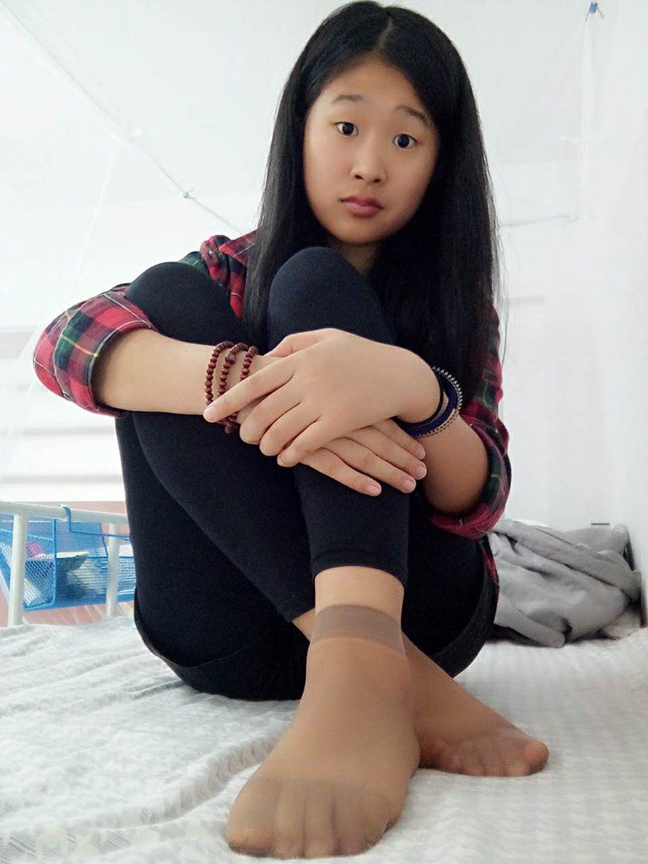 图片[10]-学妹校园寝室短丝系列030期 若琳[41P] – 速更版-美库